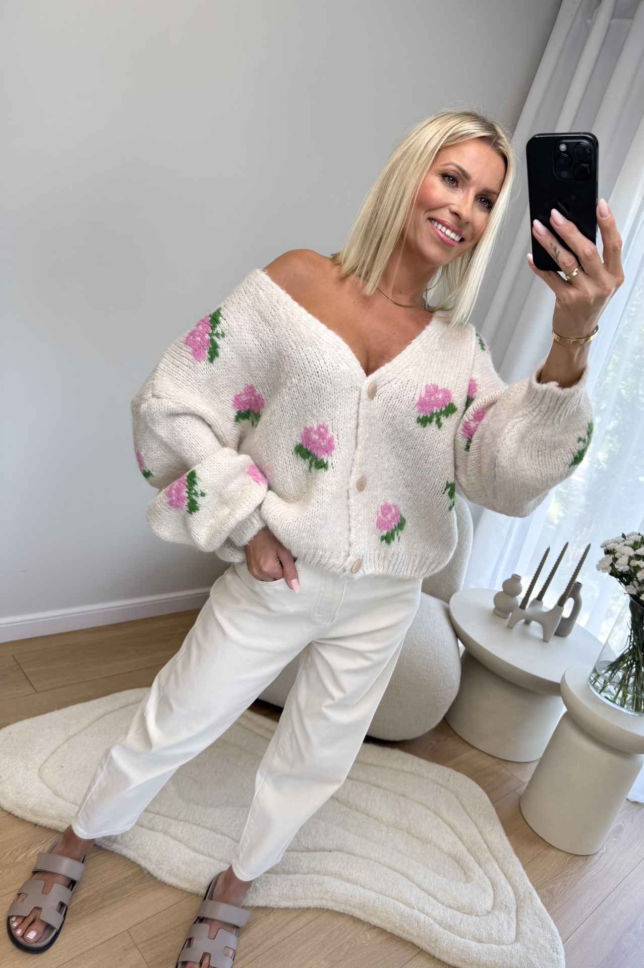 Sweter Beżowy Flo2