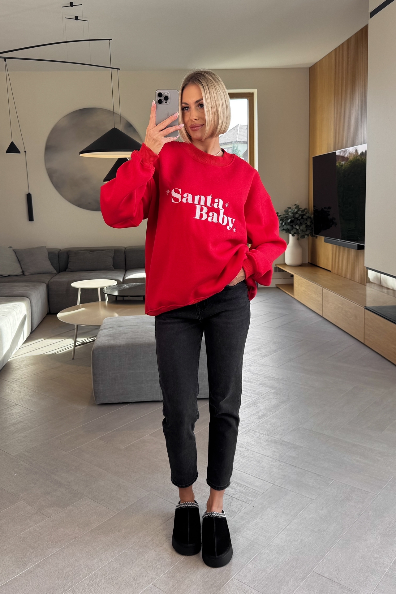 Bluza Basic Santa Baby 2