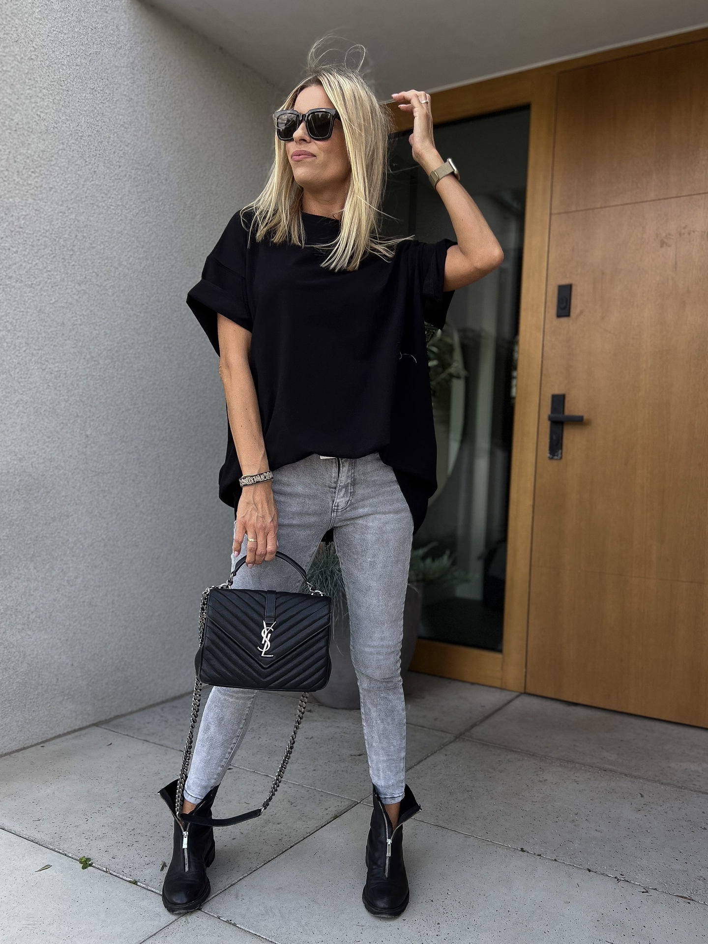 T-shirt Oversize Black 1