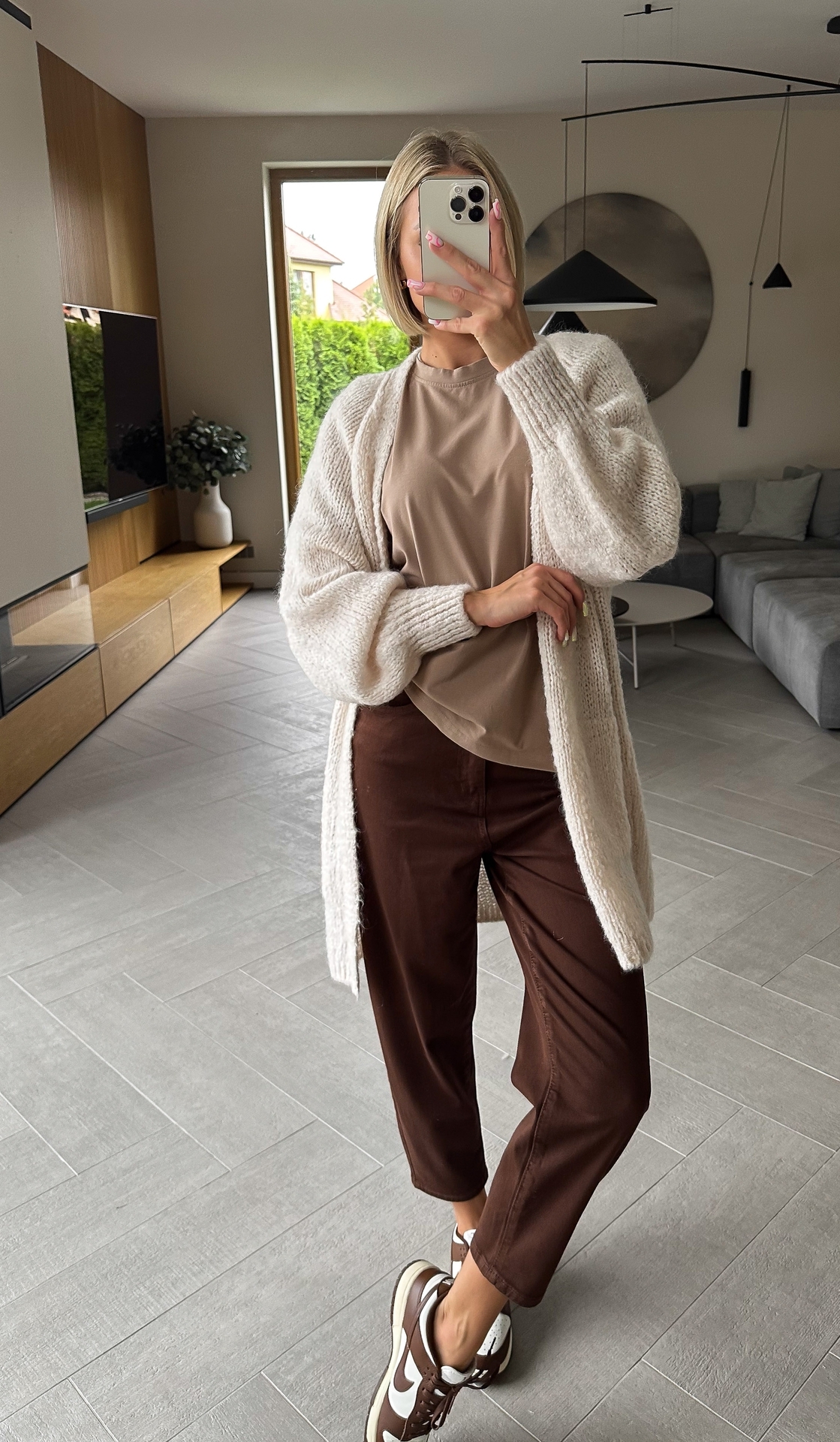 Sweter Piaskowy Rees 2