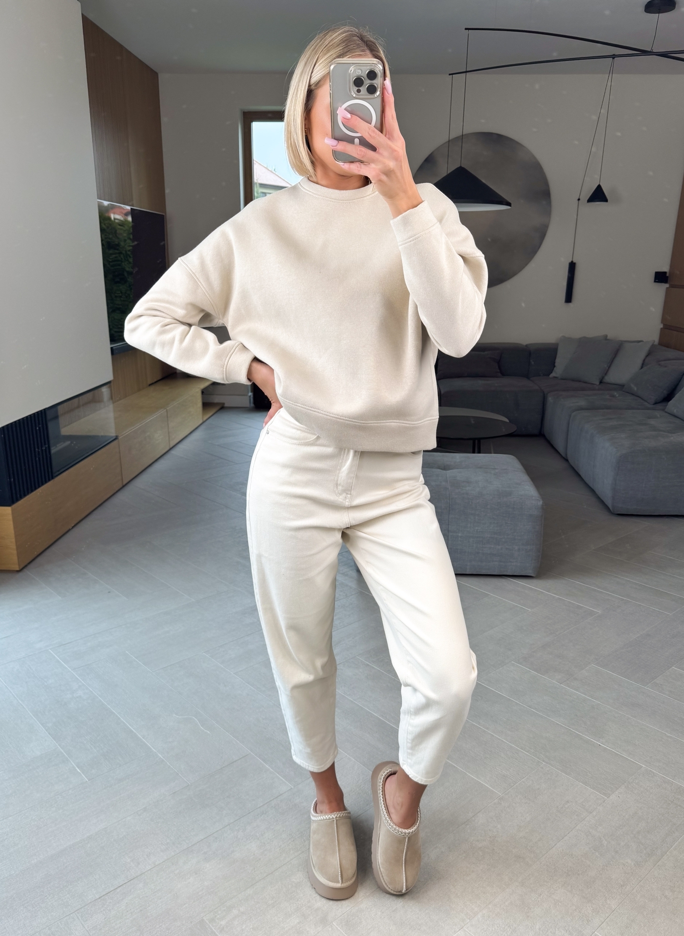 Bluza Beżowa Ocieplana Molto 2