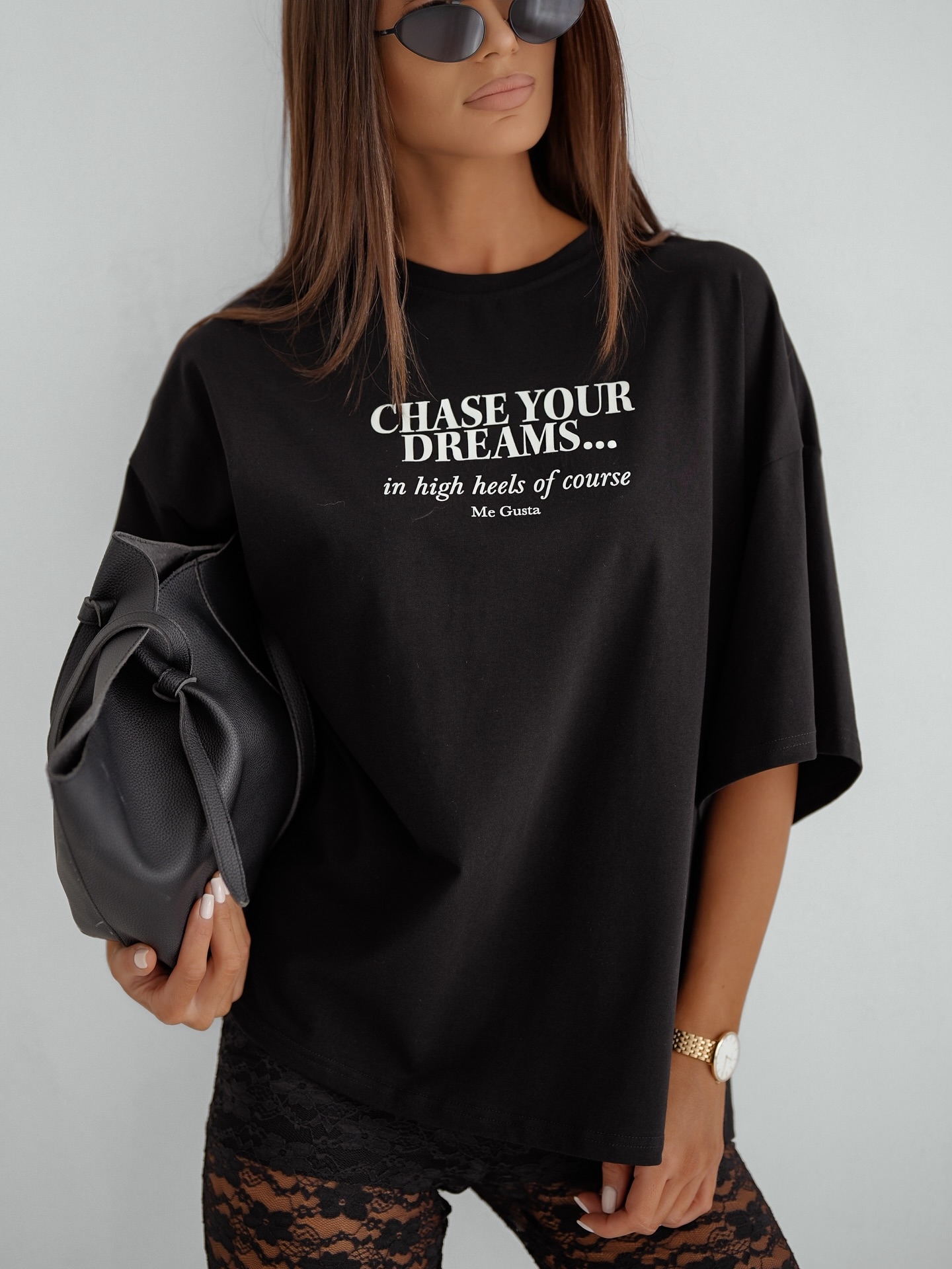 T-shirt Czarny Dreams 1