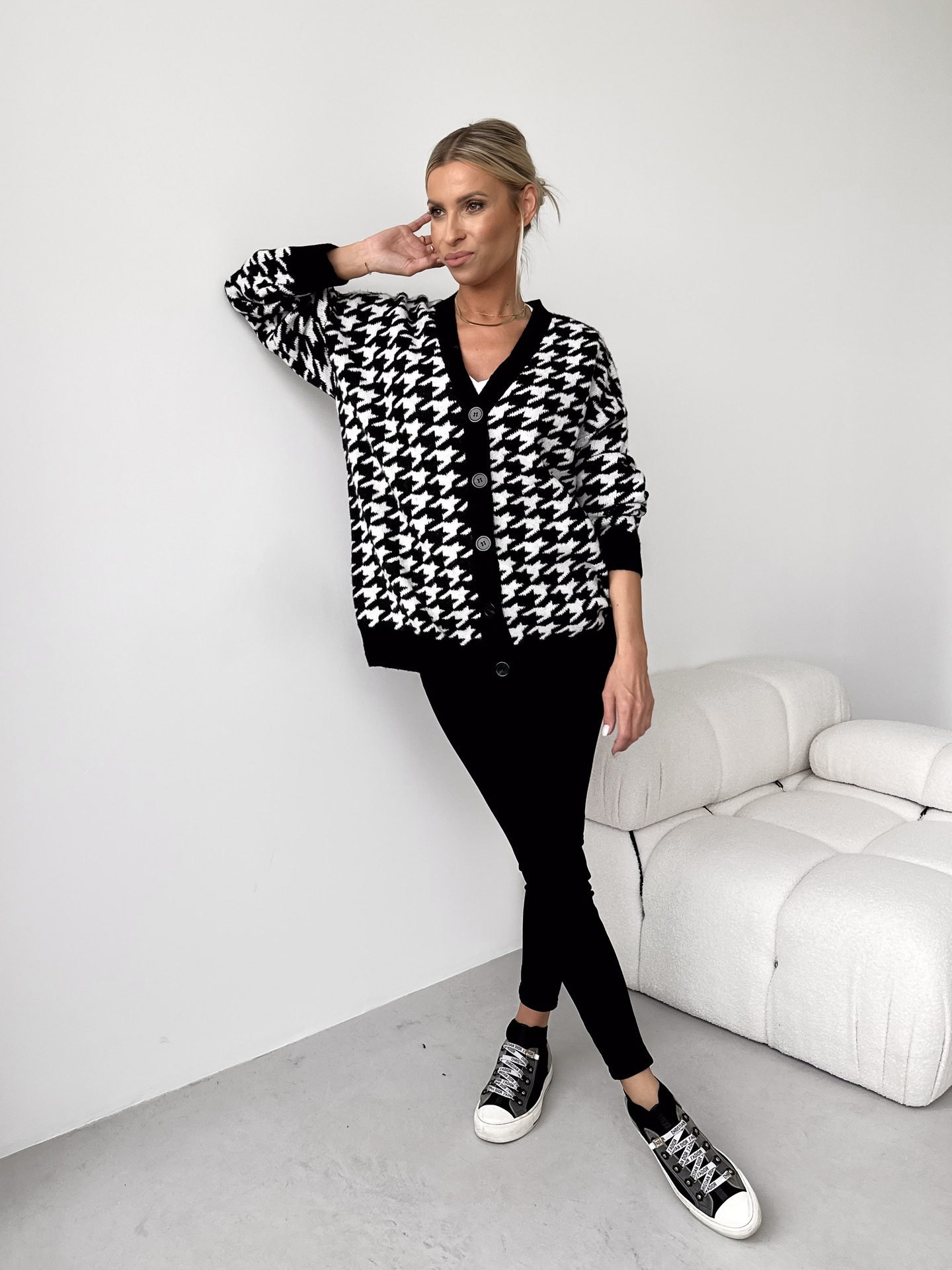 Sweter Aster Black&White