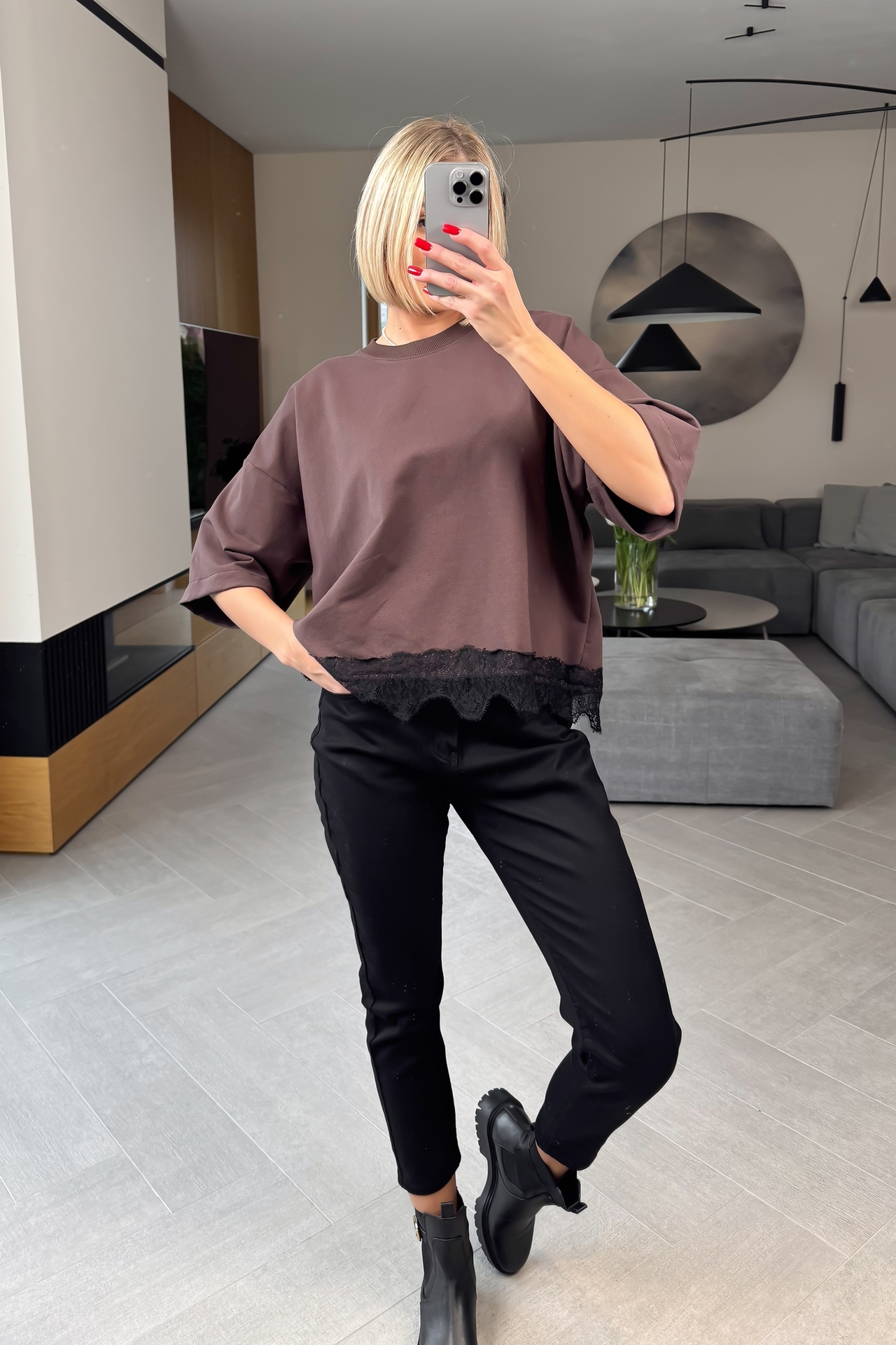 T-shirt Brązowy Basel 2