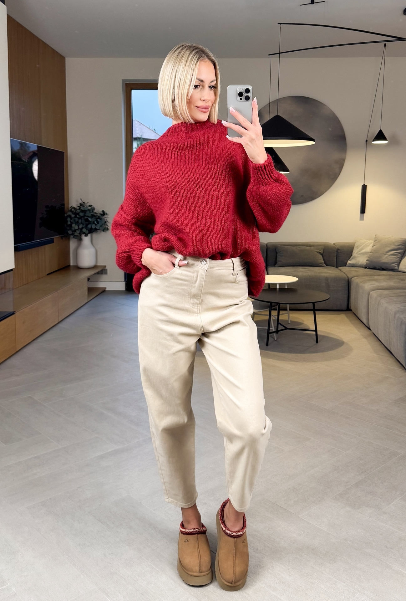 Sweter Bordowy Emer 4