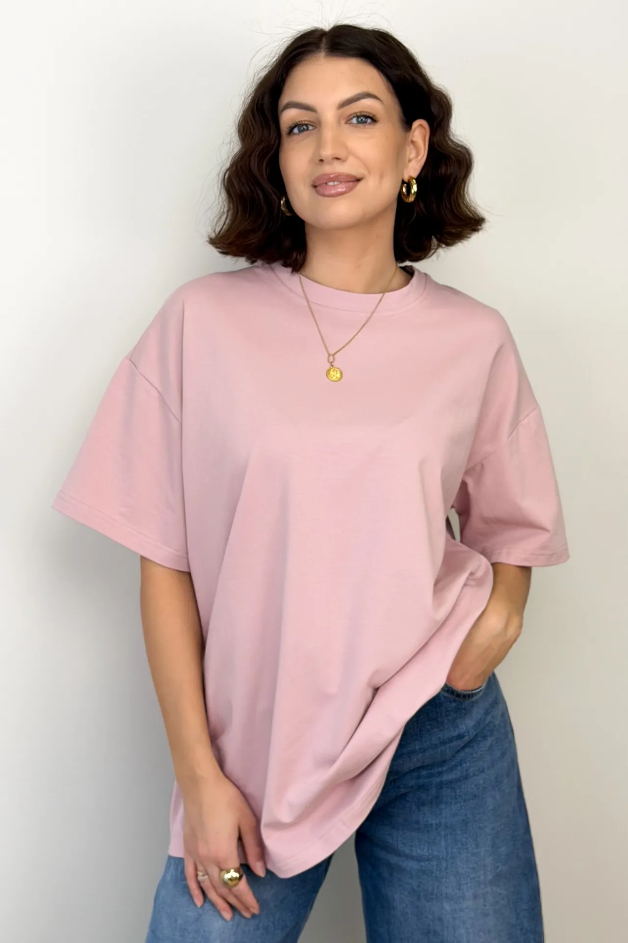 T-shirt Oversize Puder 2