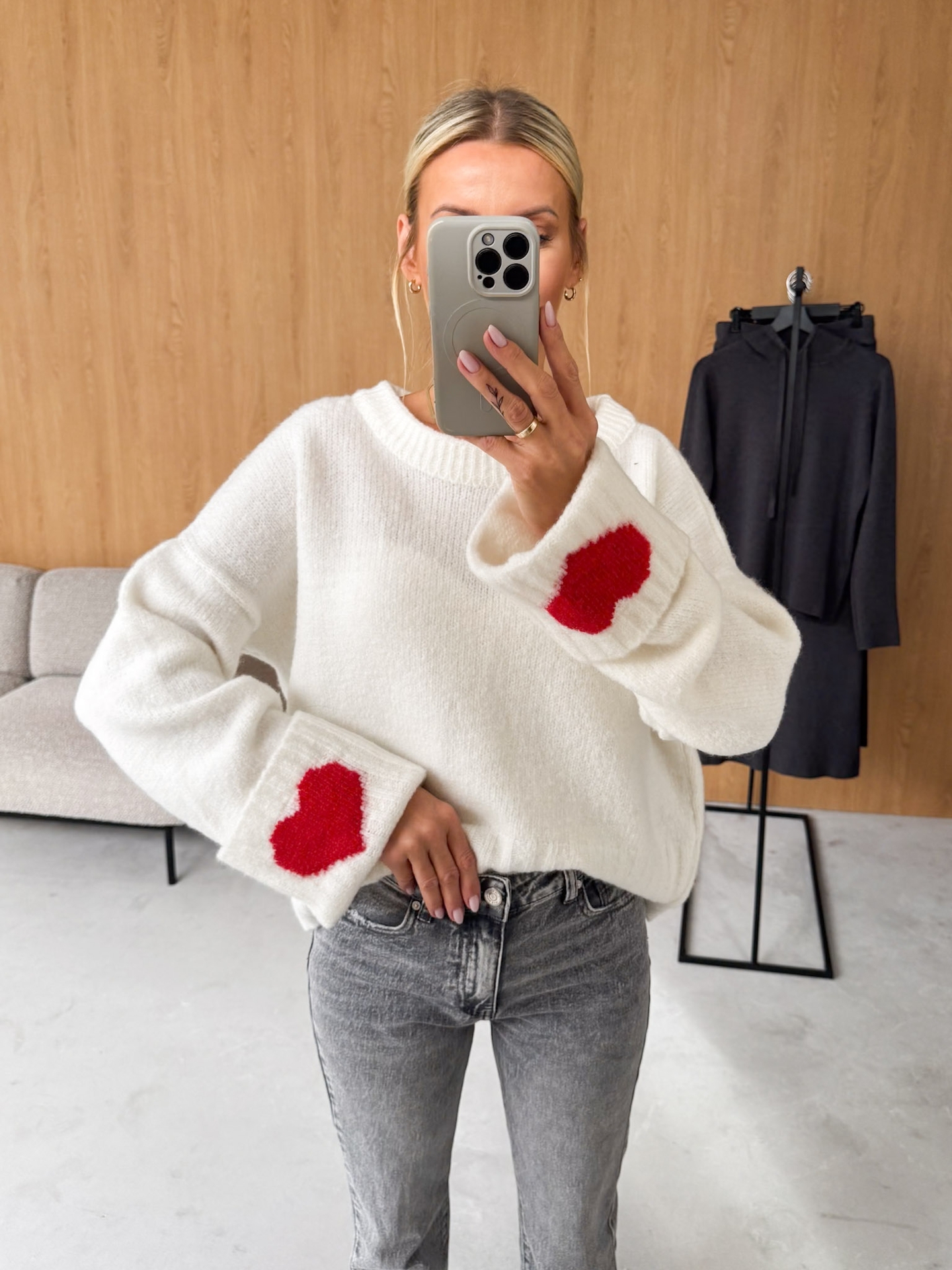 Sweter Kremowy Loro