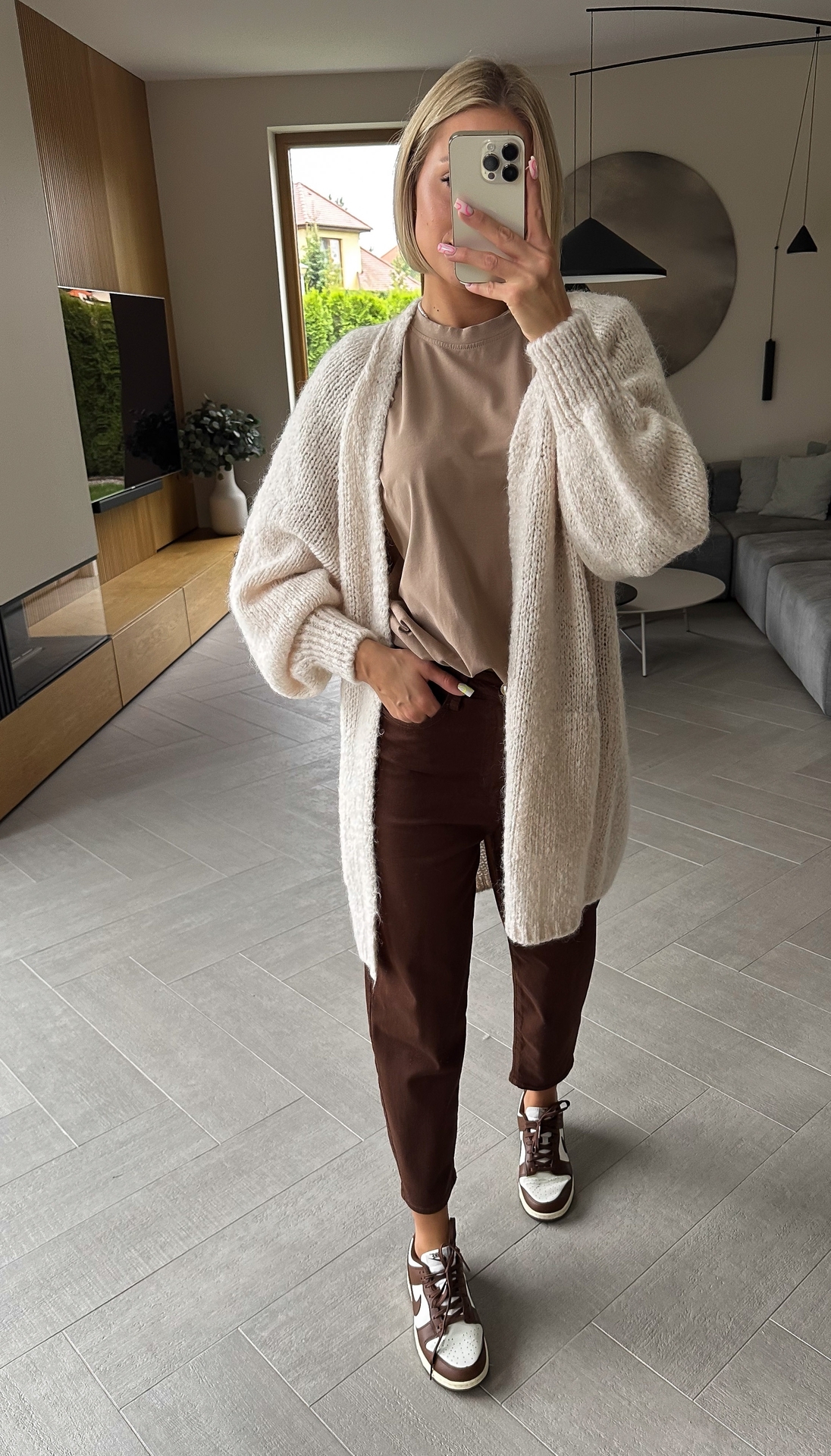 Sweter Piaskowy Rees 3