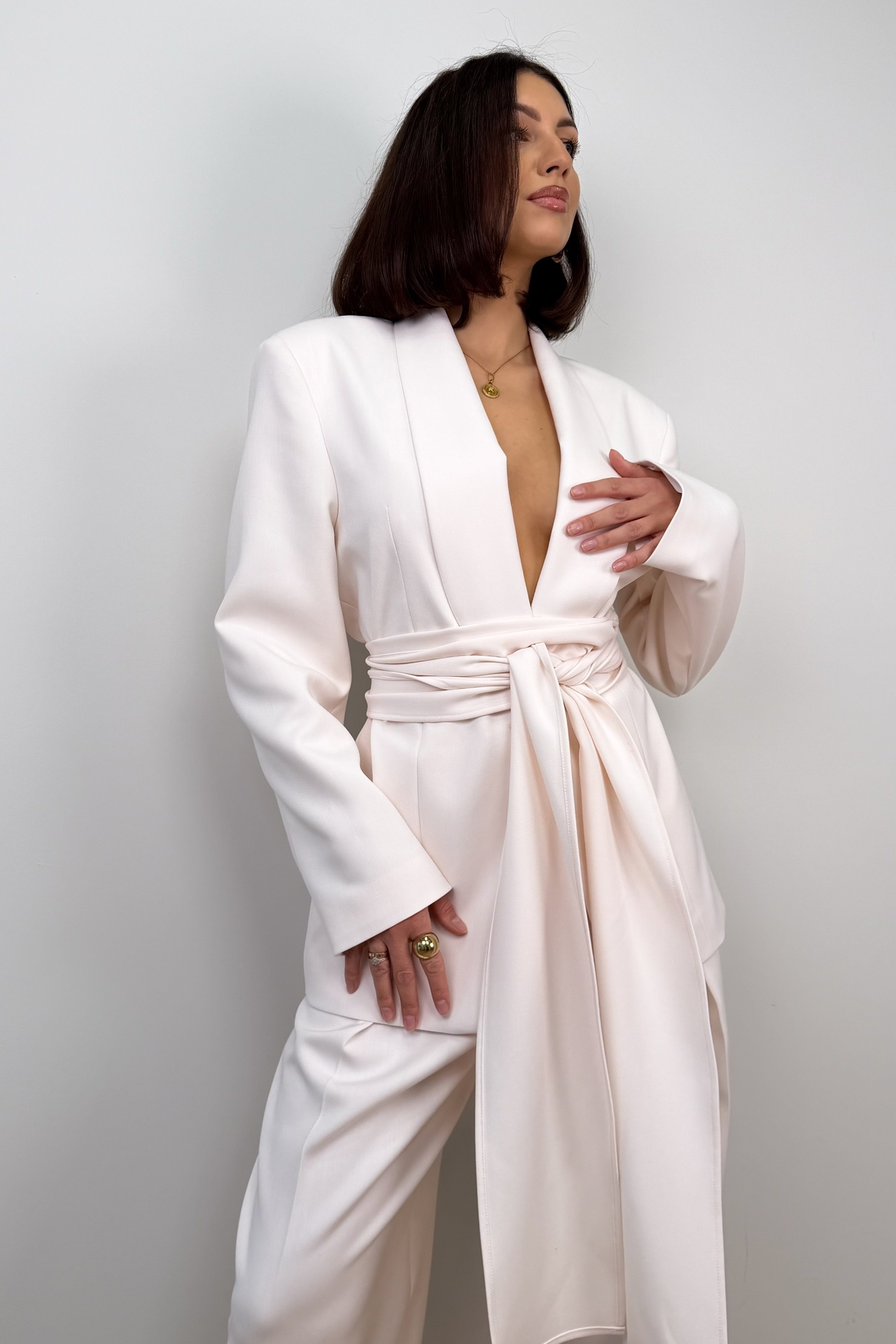 Garnitur Kremowy Mona 2