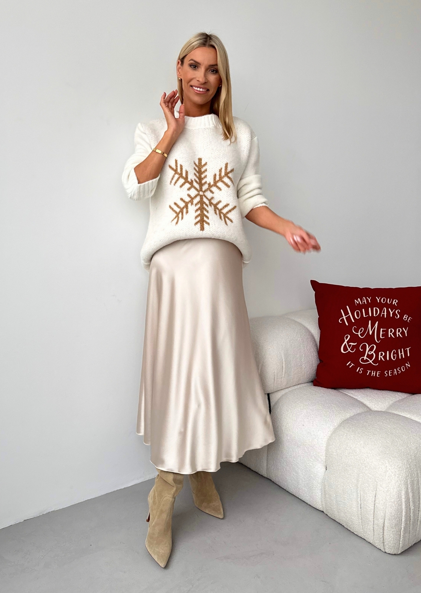 Sweter Kremowy Snowy 5