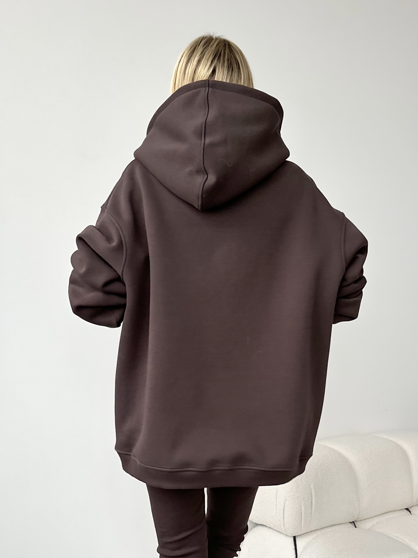 2.0 Bluza Oversize Choco
