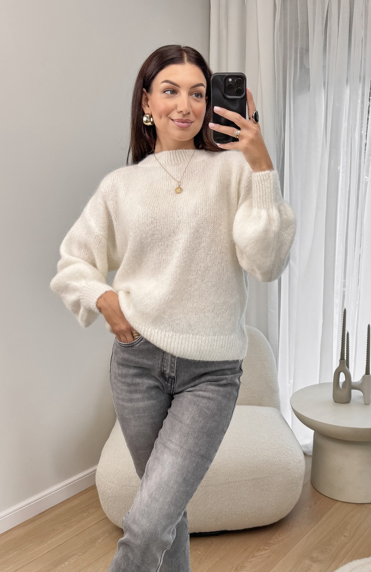Sweter Kremowy Maggie 4