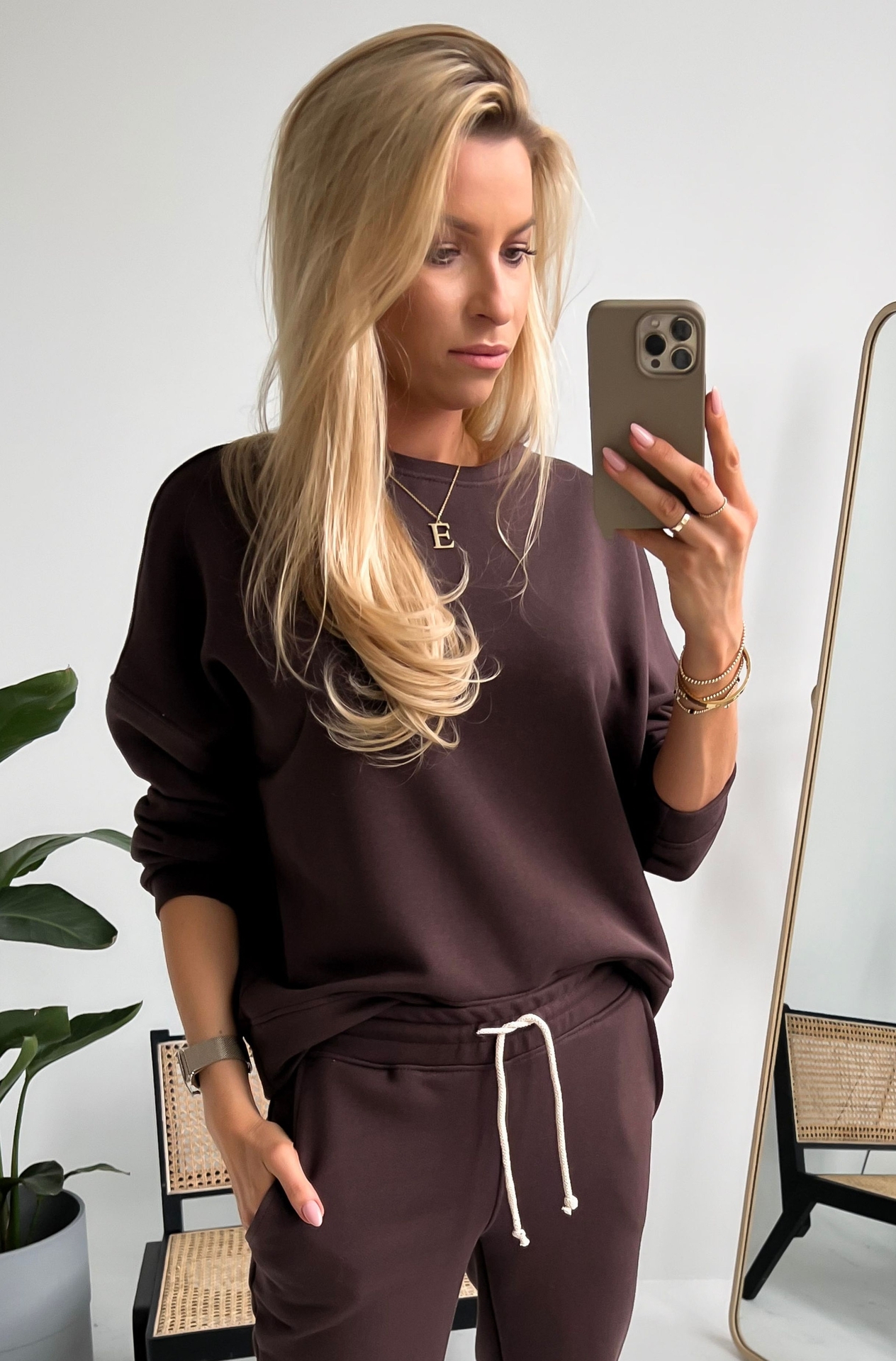 Bluza Nieocieplana Muti Brązowa 2