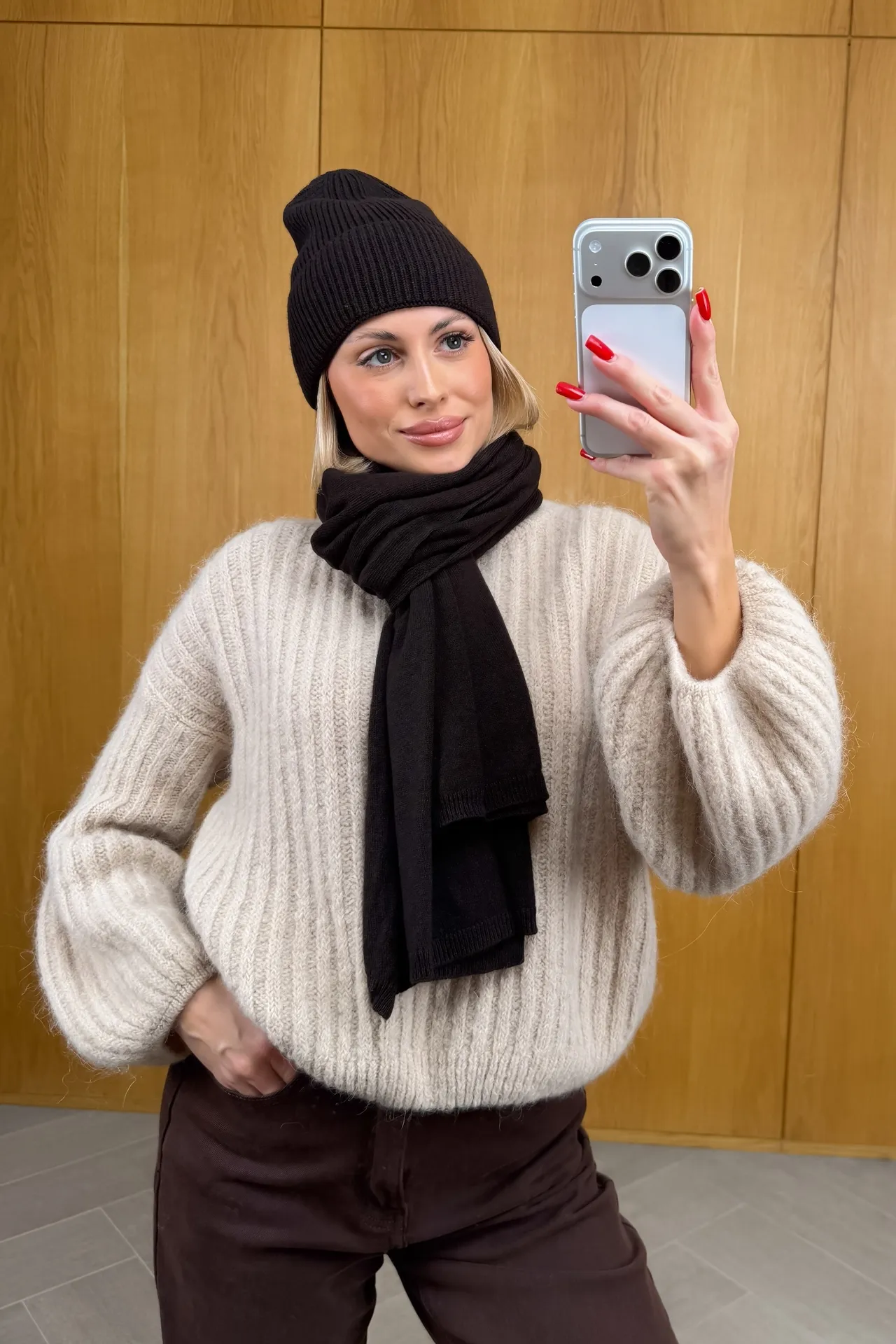 Komplet Brązowy Frost 4