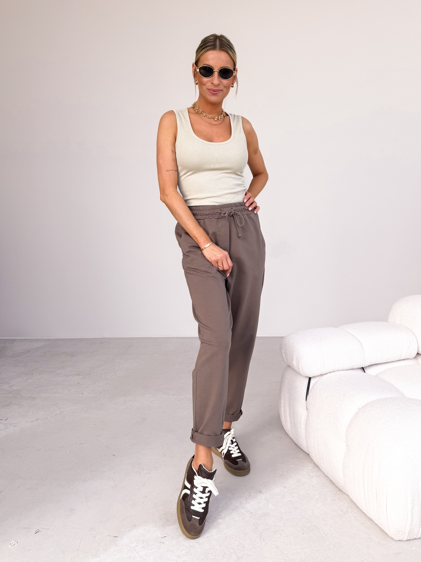 Spodnie Taupe Hobi 4