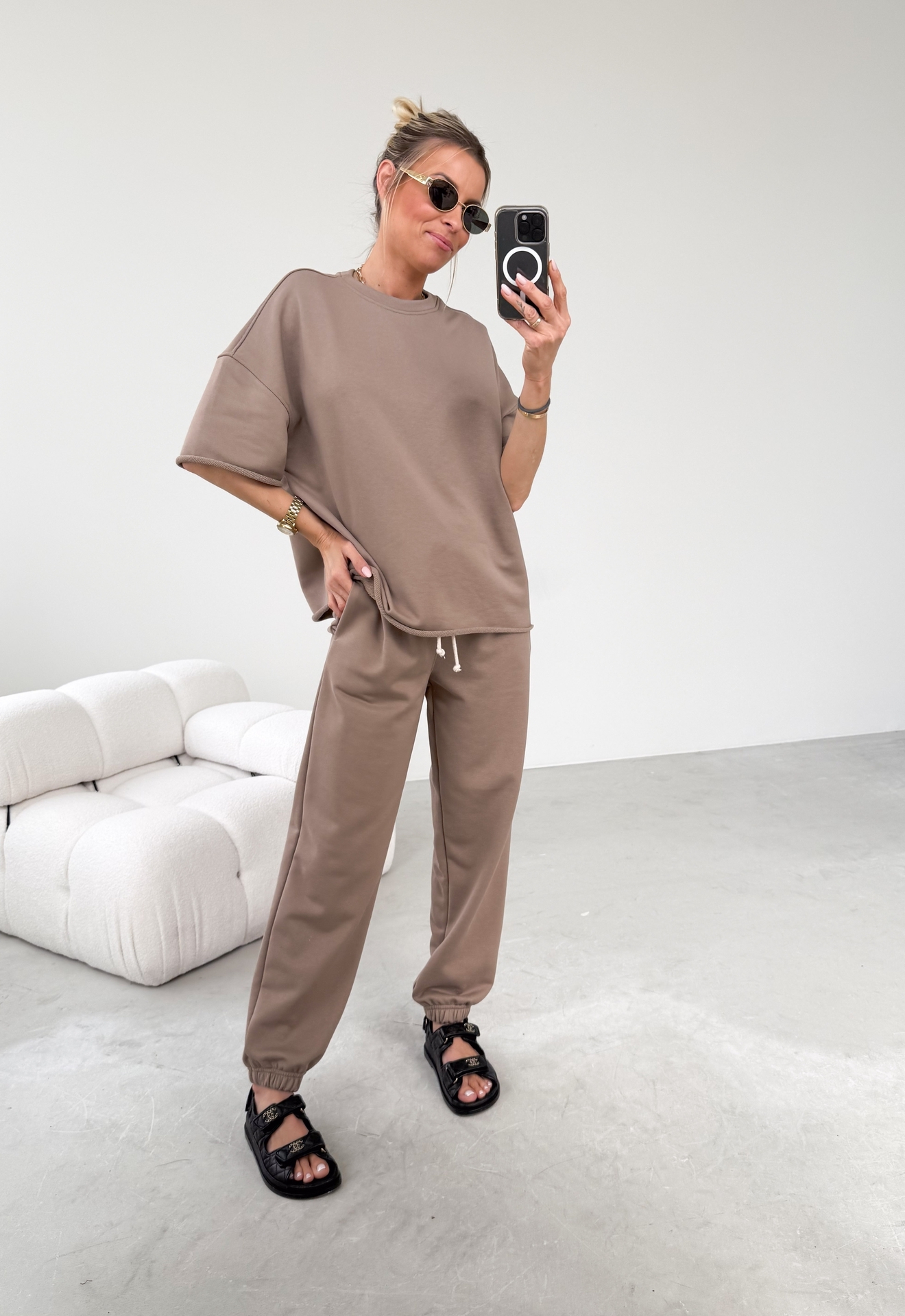 Komplet Dresowy Taupe Daily 1