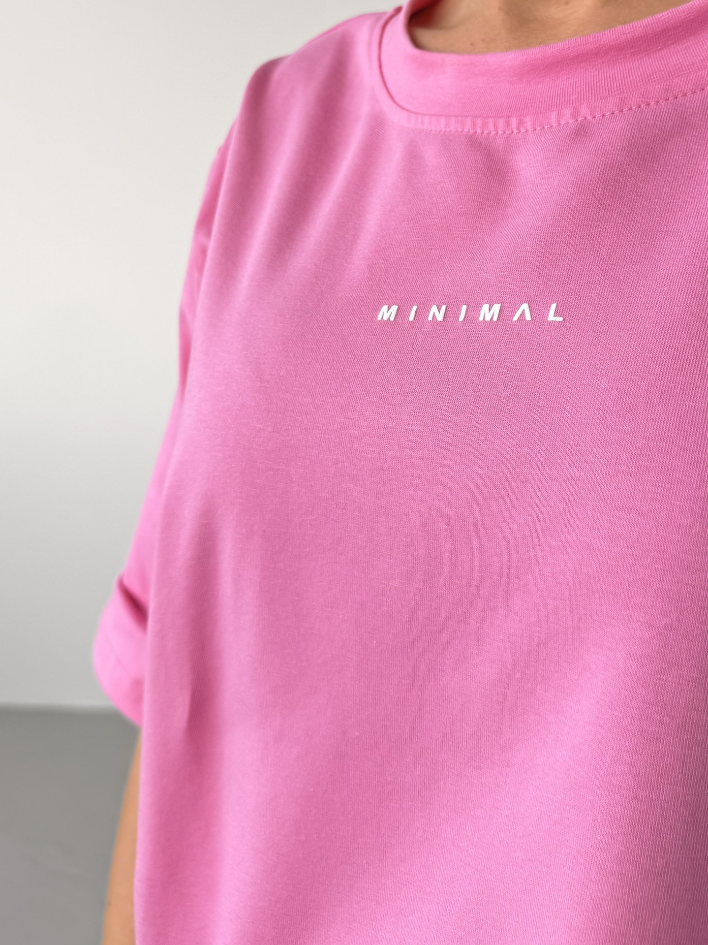 T-shirt Minimal Pink
