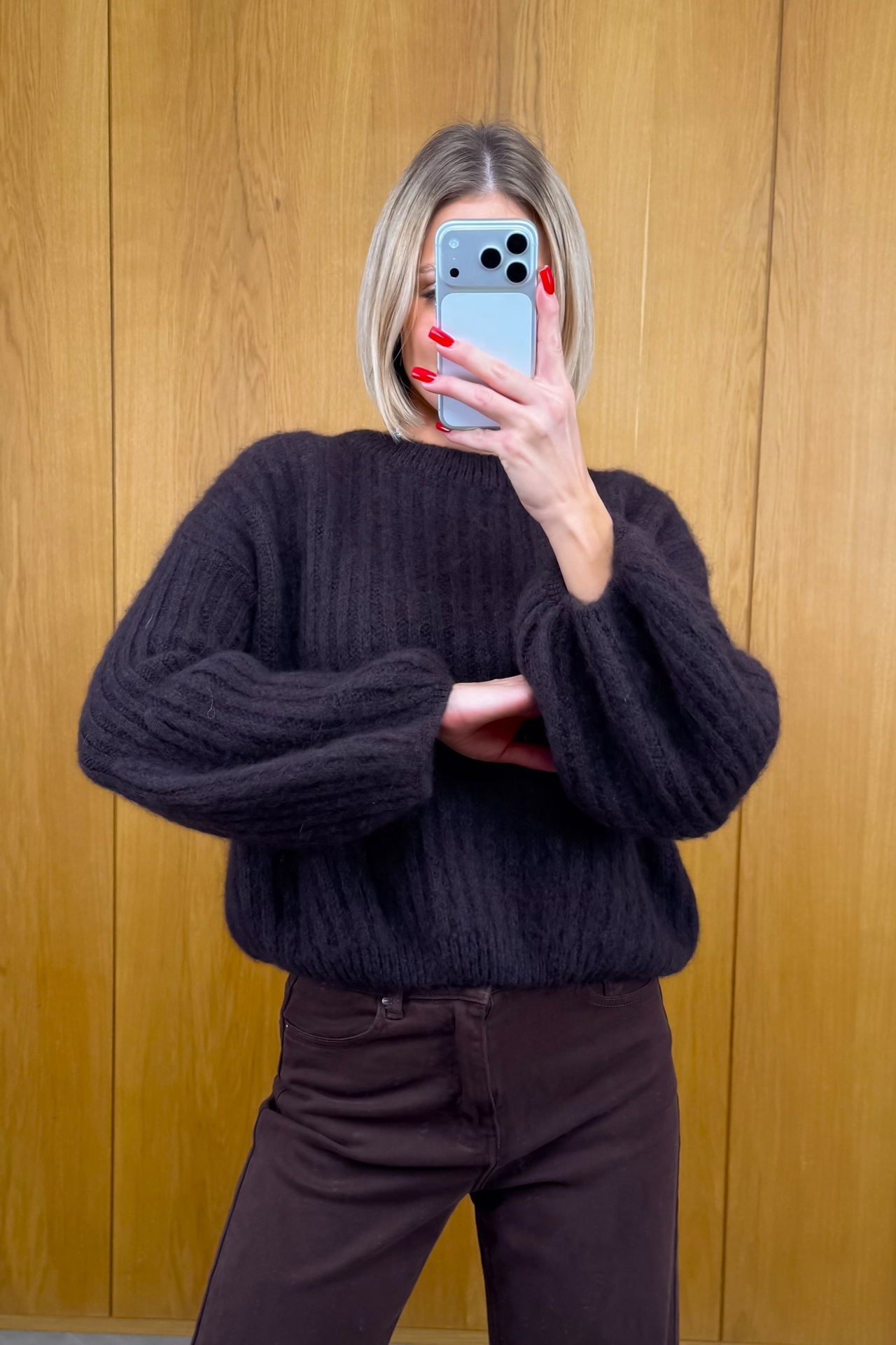 Sweter Brązowy Enni 1