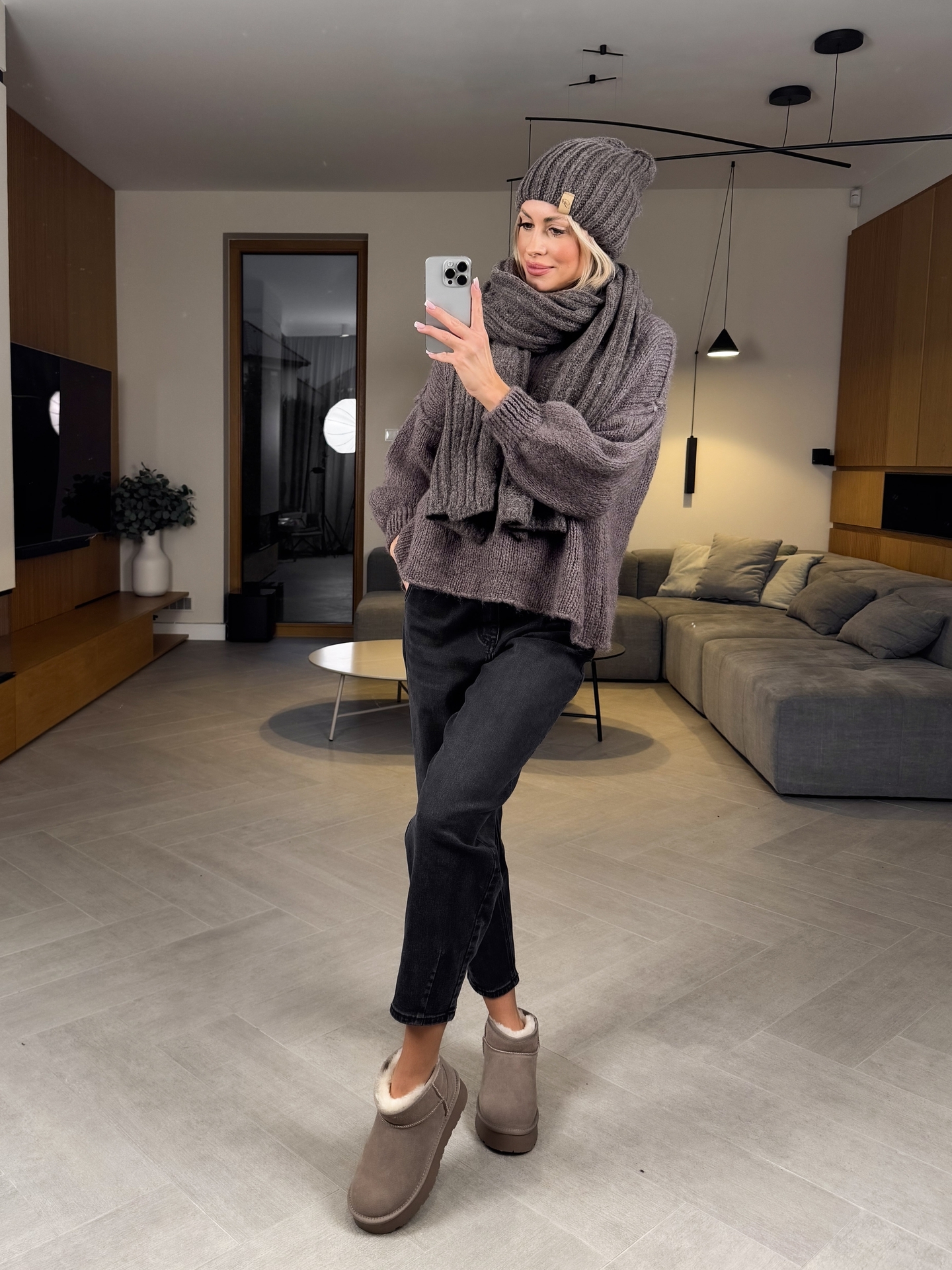 Komplet Brązowy Harmony 4