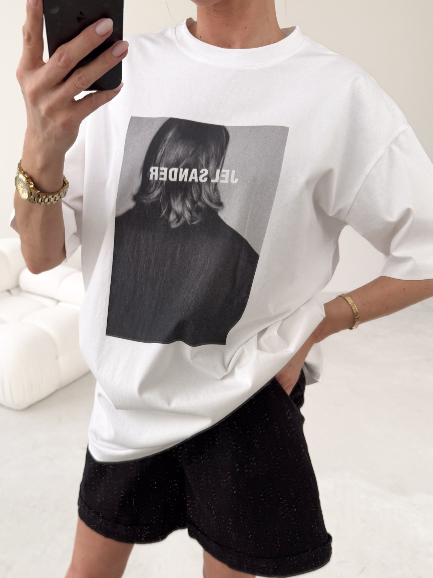 T-shirt Biały Sander 4