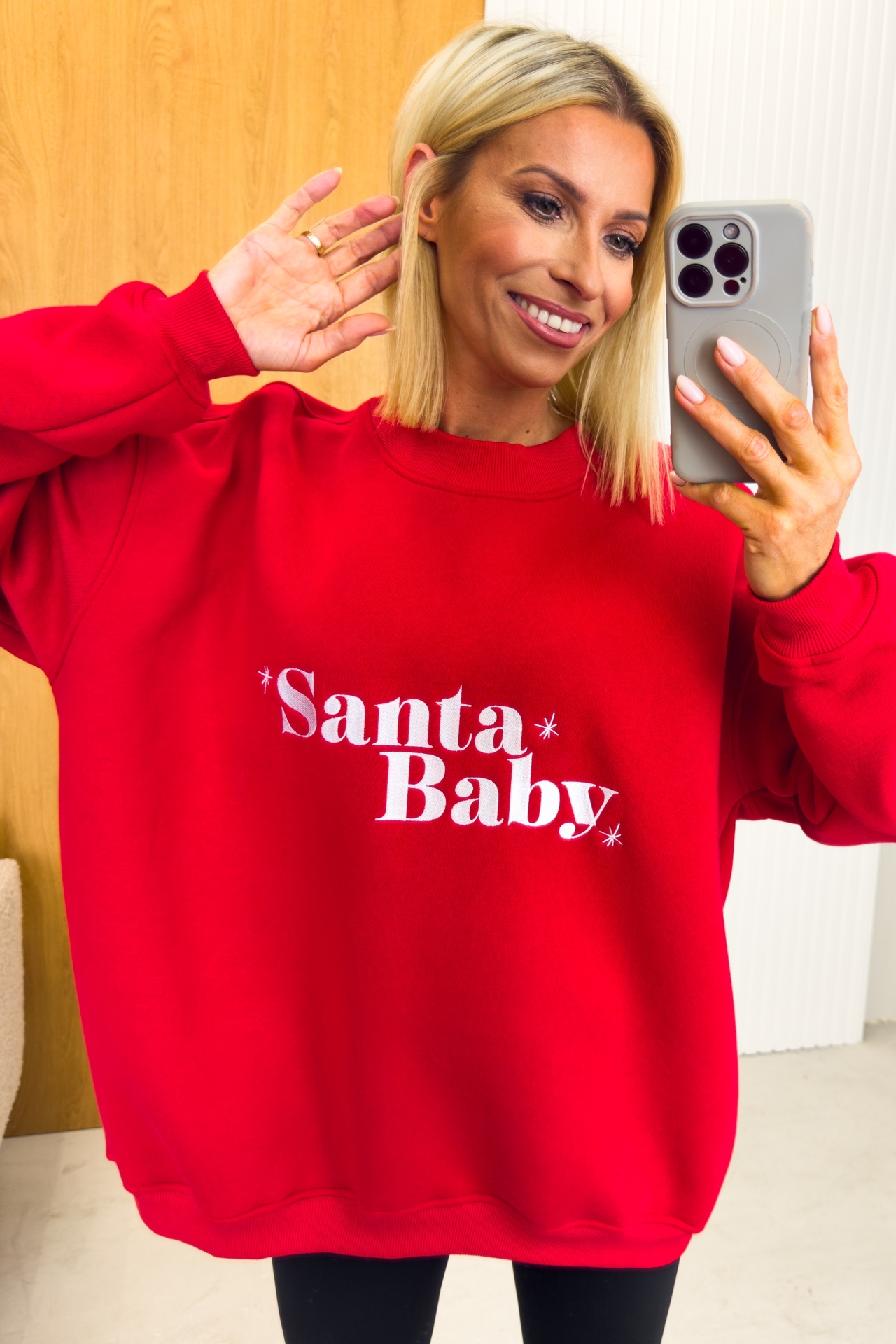 Bluza Basic Santa Baby