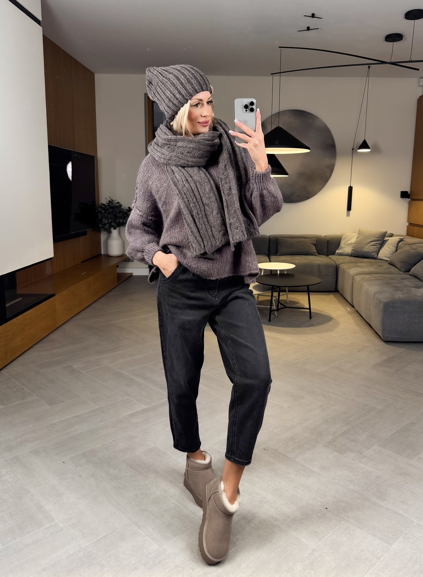 Komplet Brązowy Harmony 5