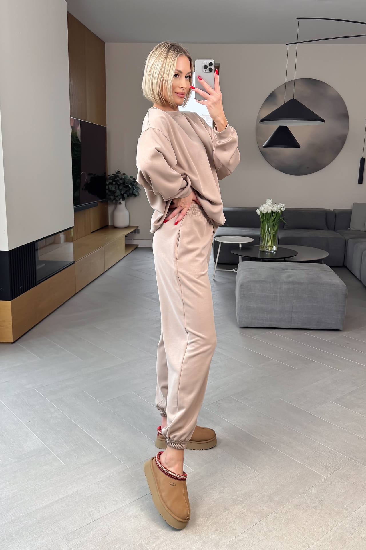 Komplet Masełko Baggy Taupe 3