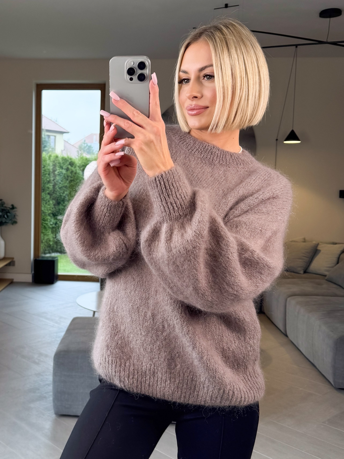 Sweter Taupe Maggie 1