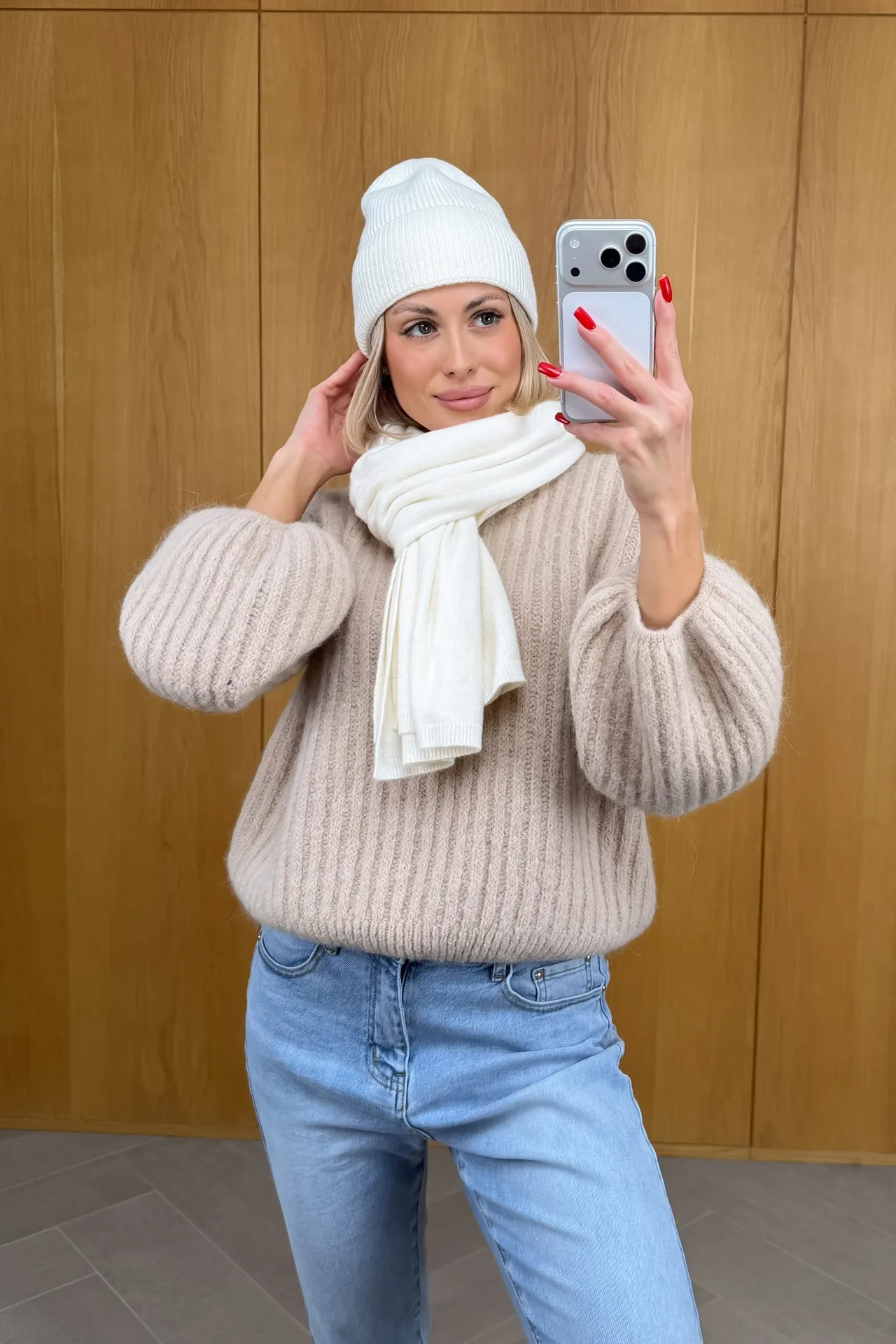 Komplet Kremowy Frost 3