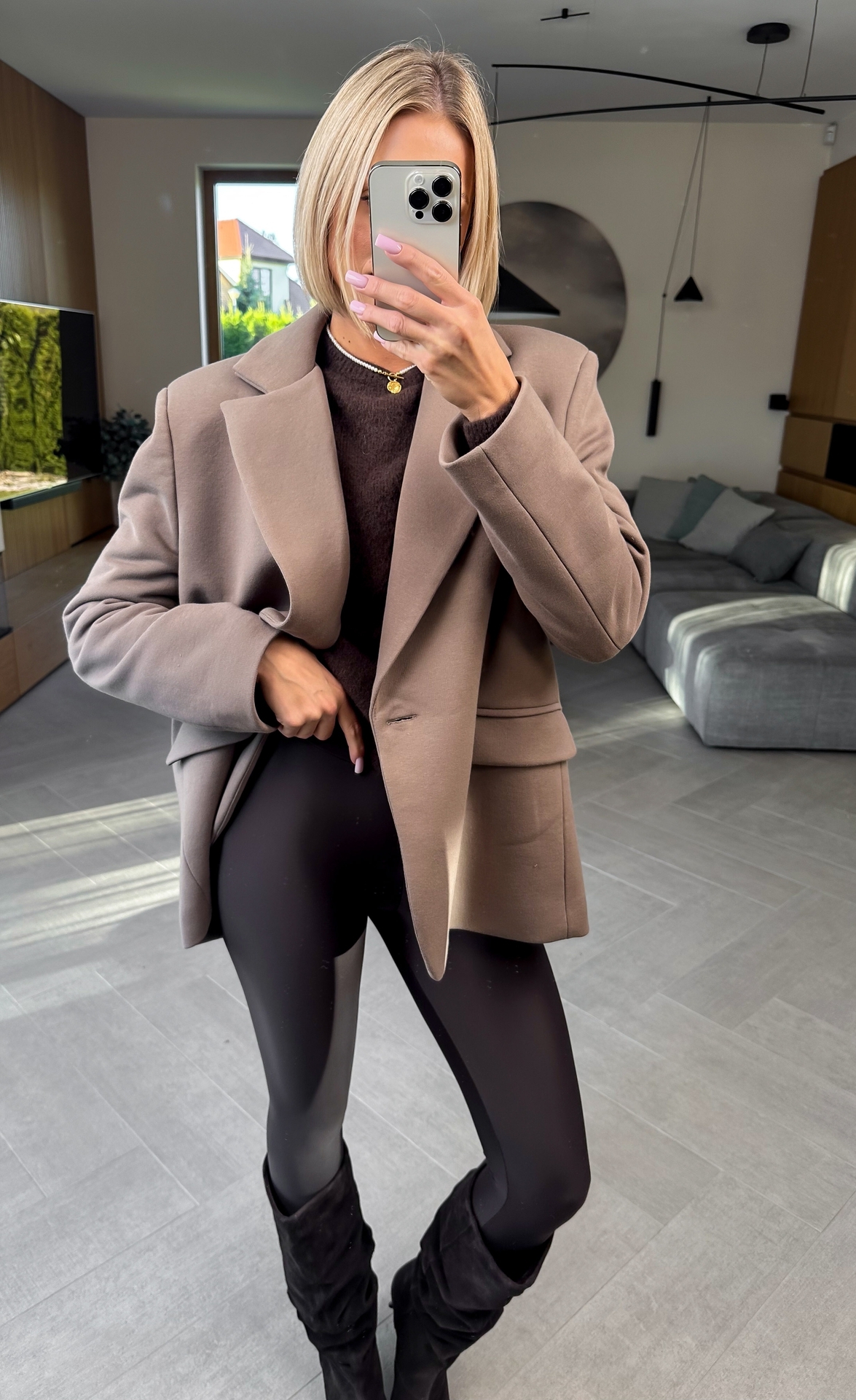 Marynarka Taupe Slay 5