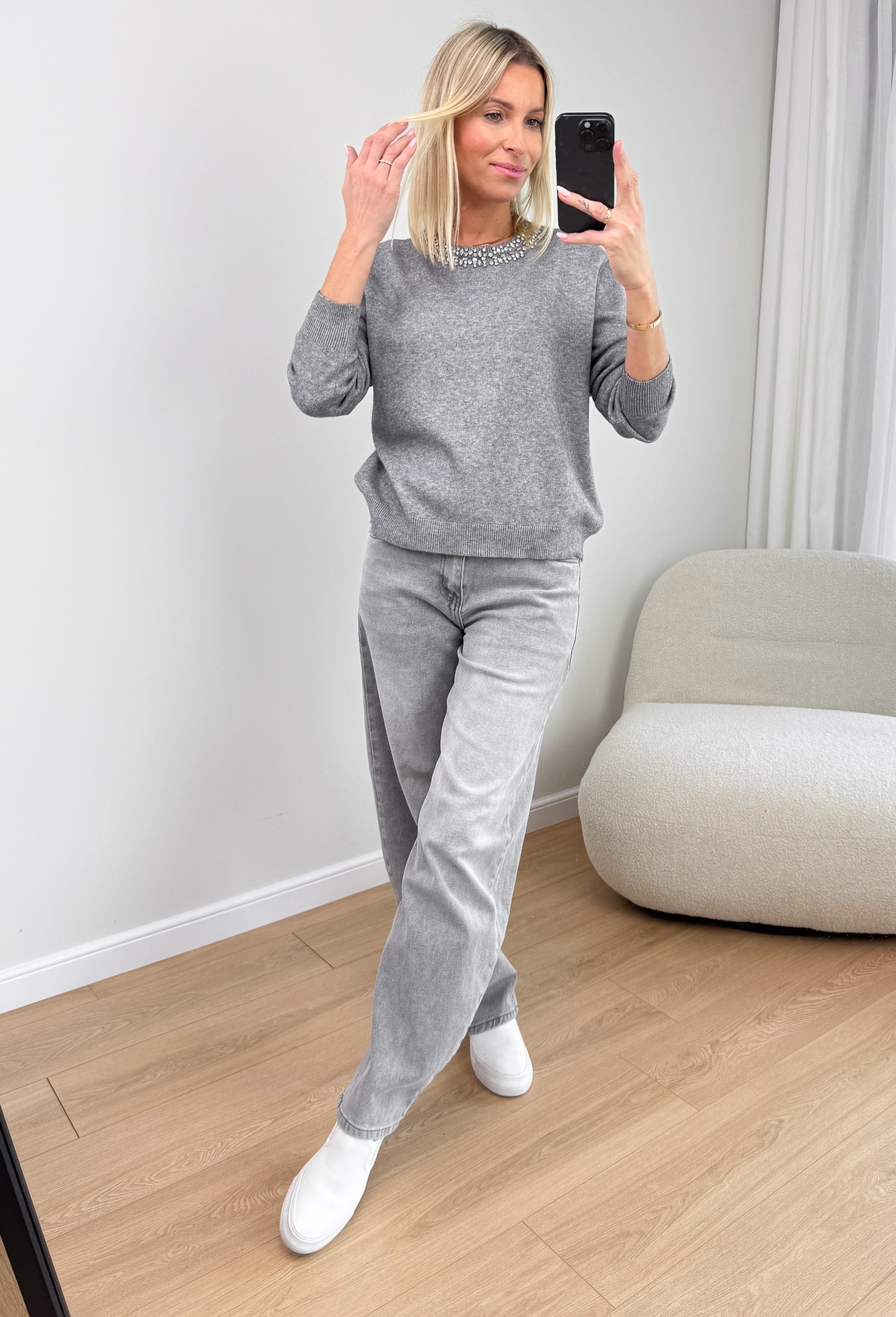 Sweter Szary Minor3