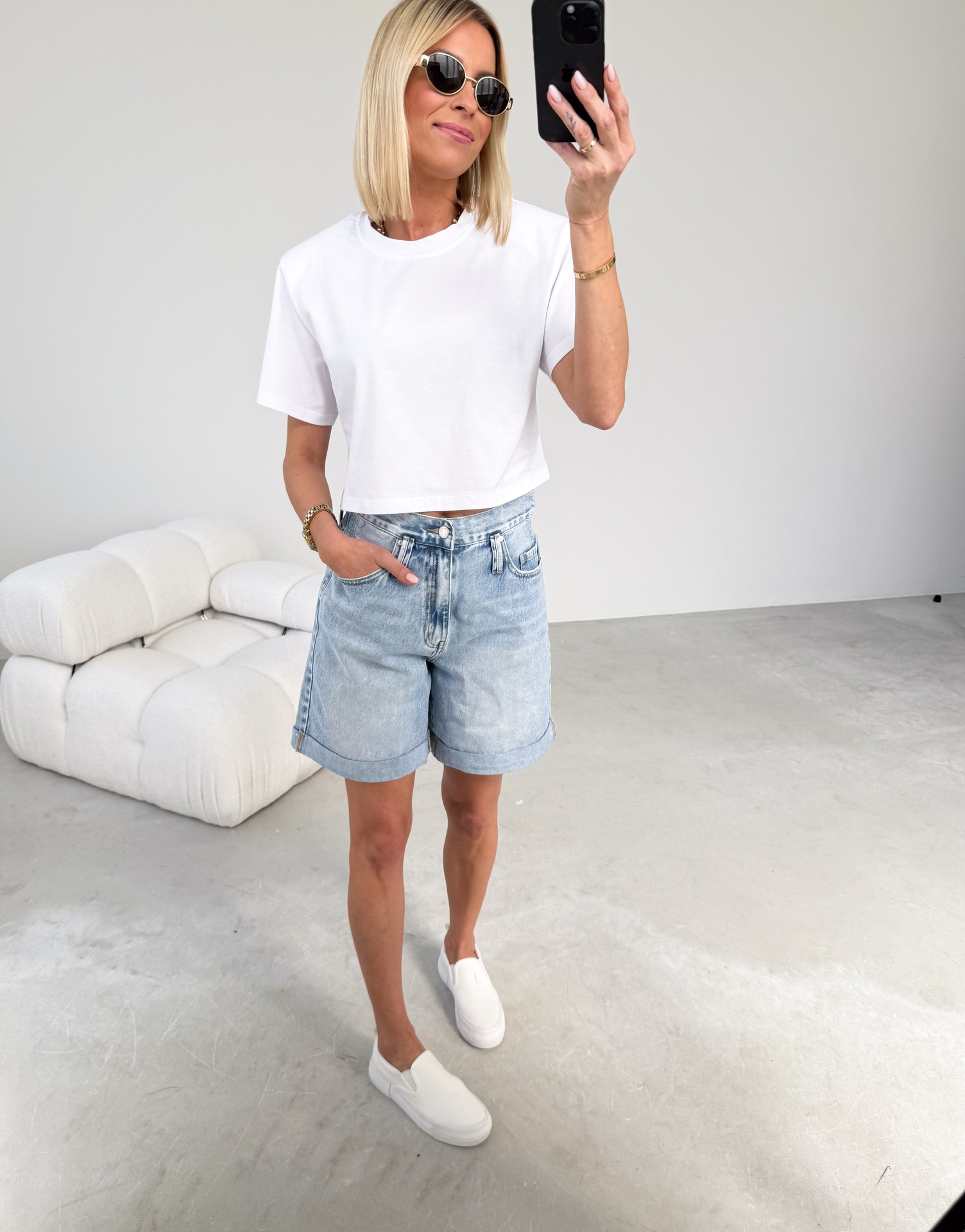 T-shirt Kremowy Slay 2