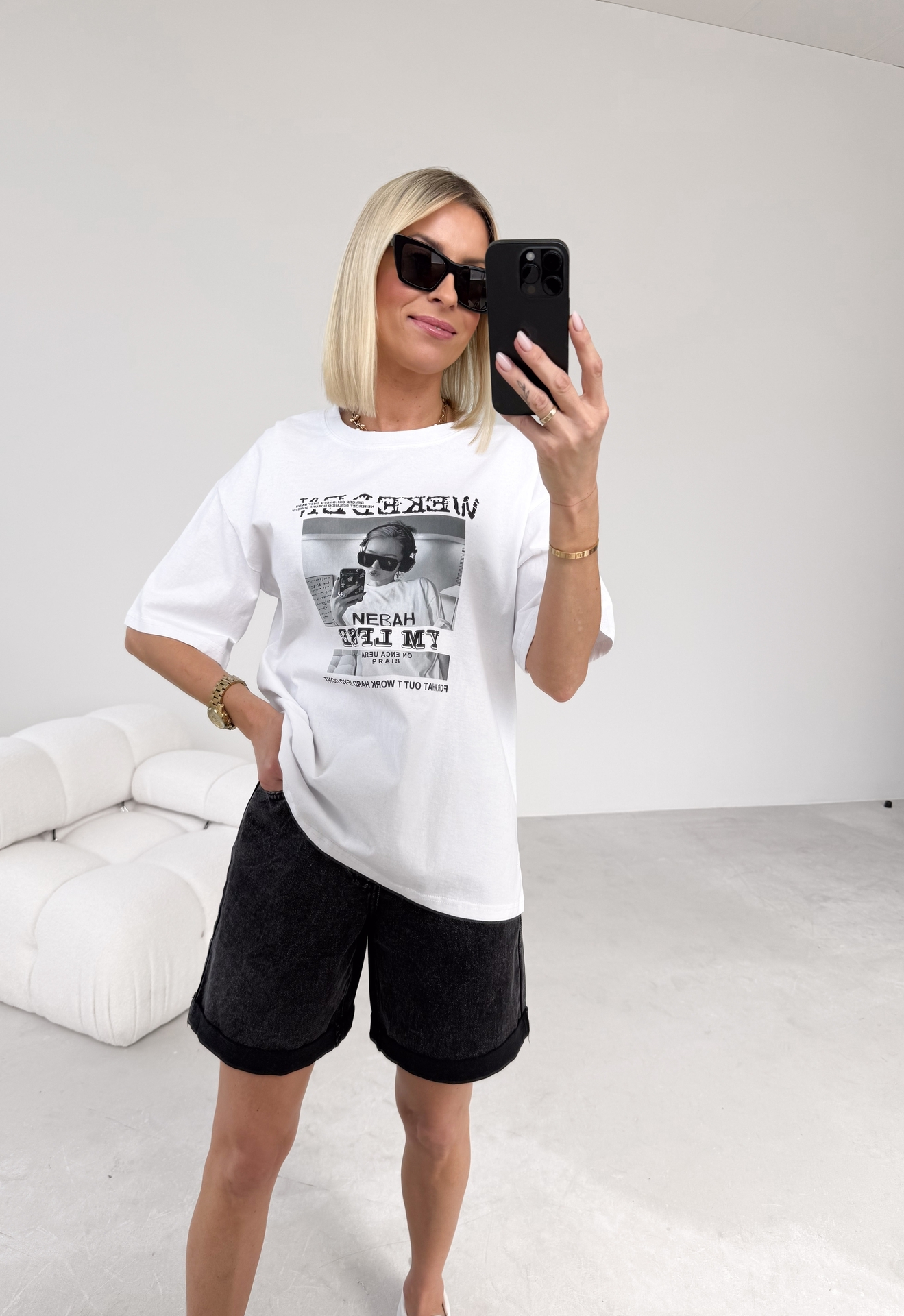 T-shirt Kremowy Bolala 1