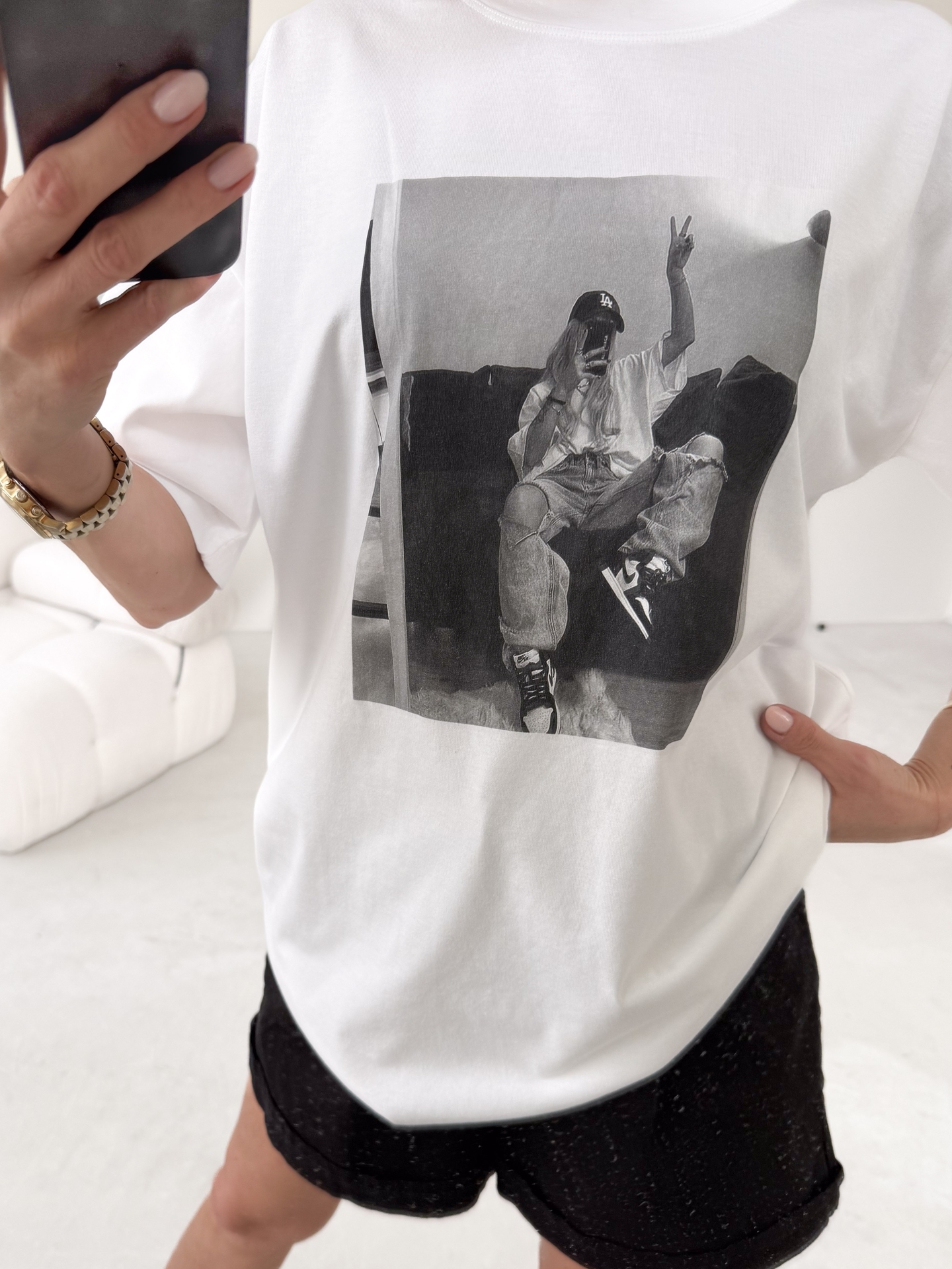 T-shirt Biały Girl 2