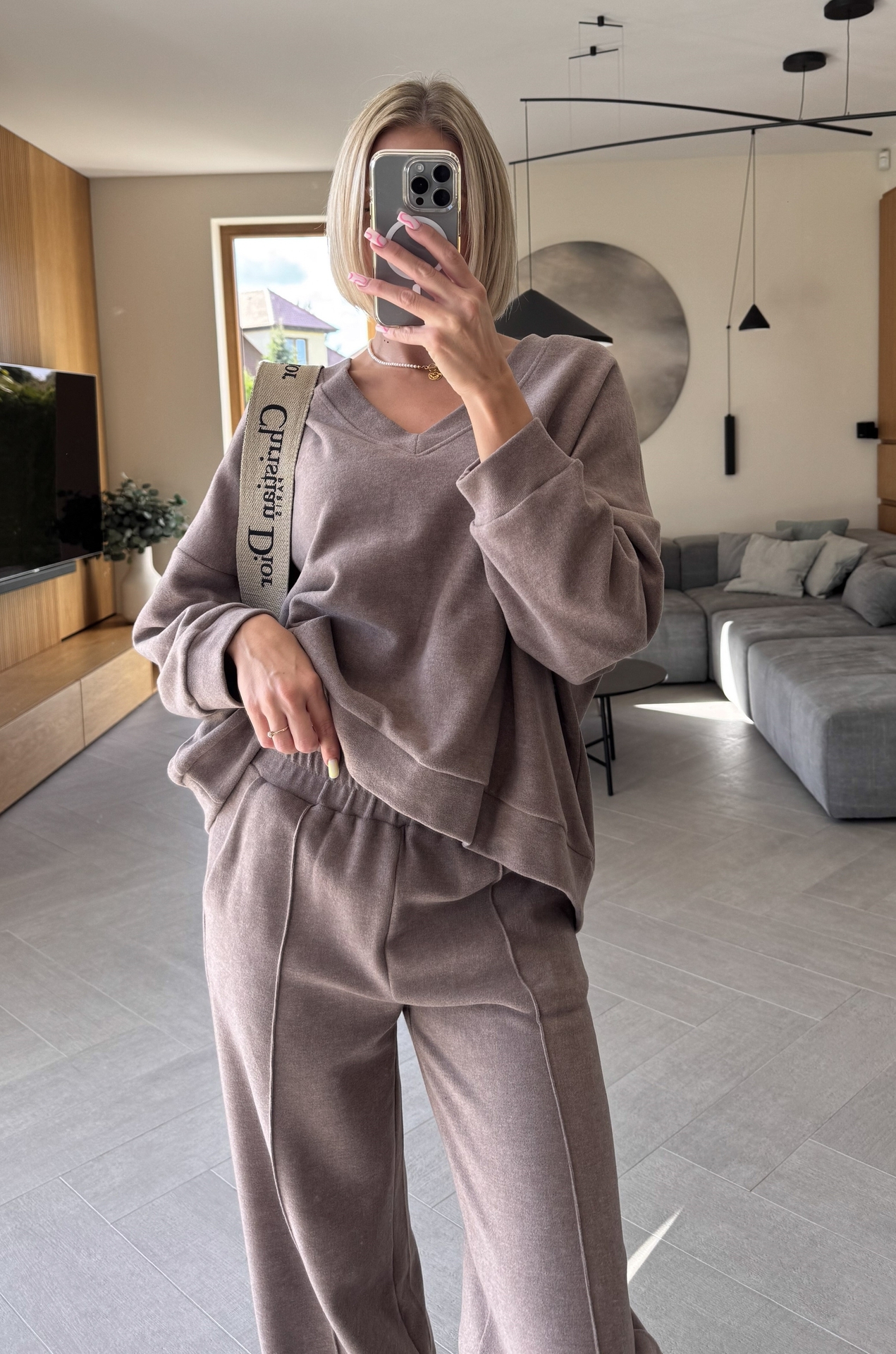 Komplet Sweterkowy Taupe Code 2