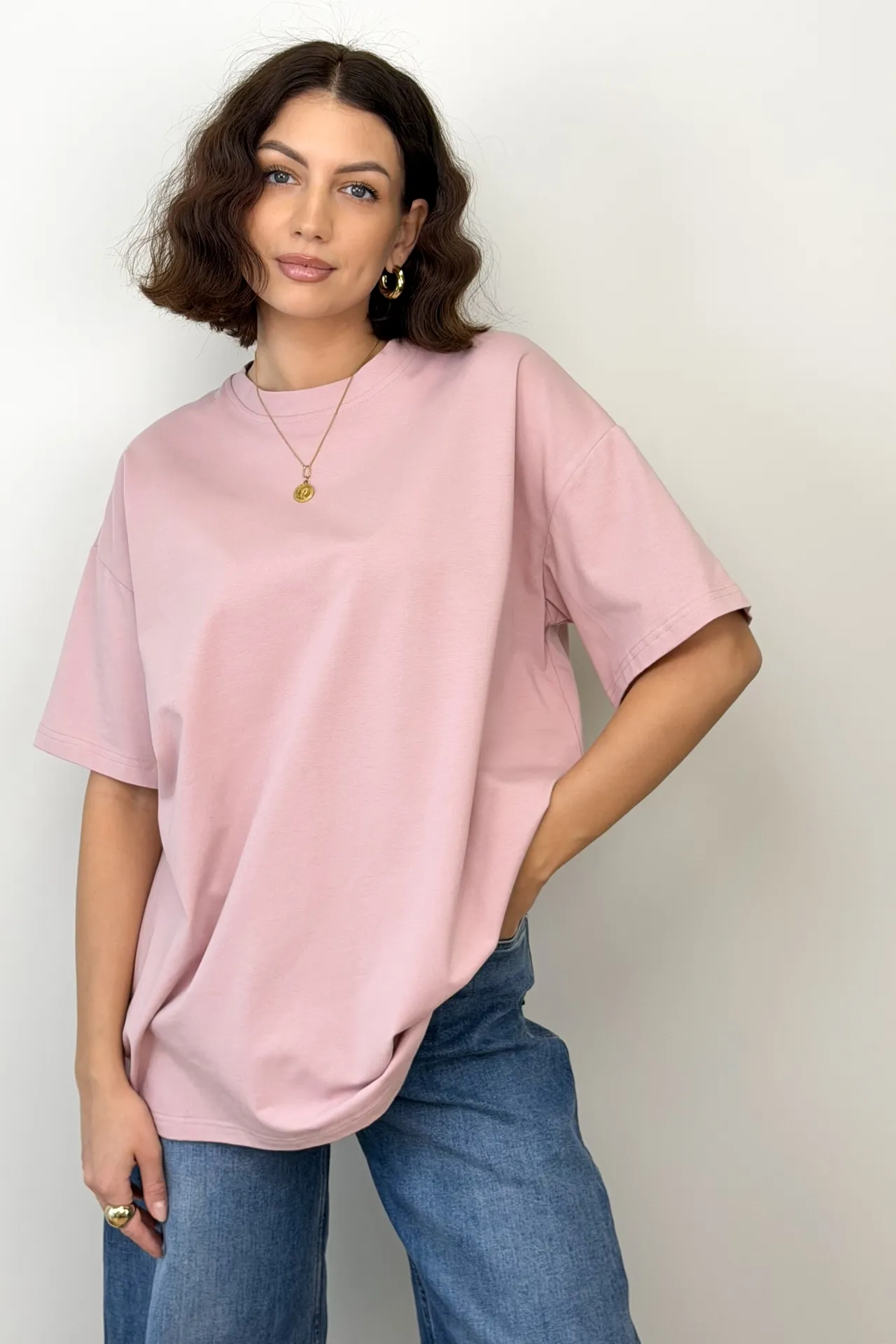 T-shirt Oversize Puder 1