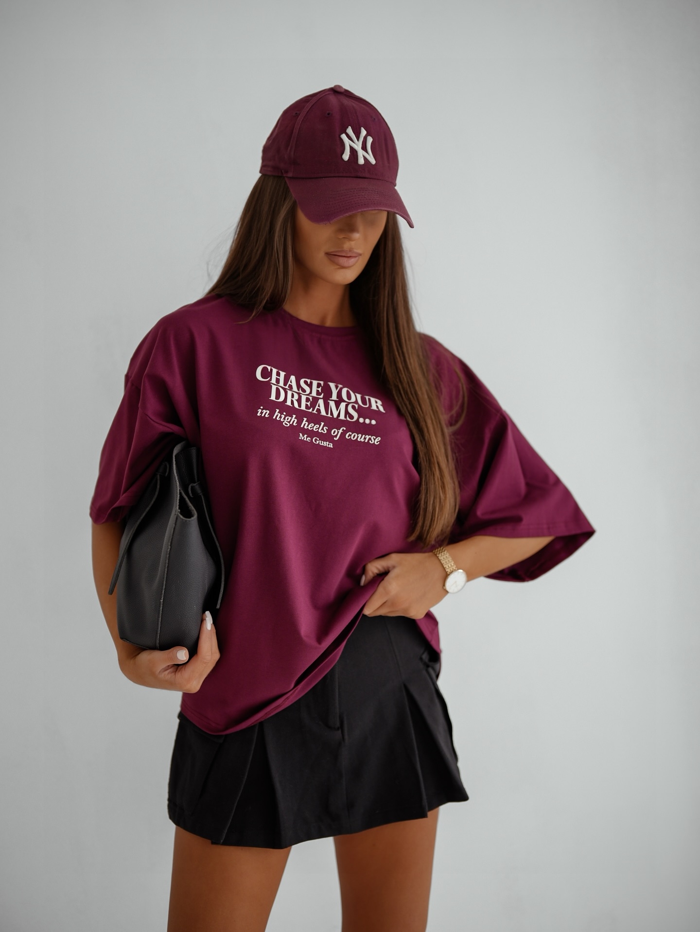 T-shirt Bordowy Dreams 3