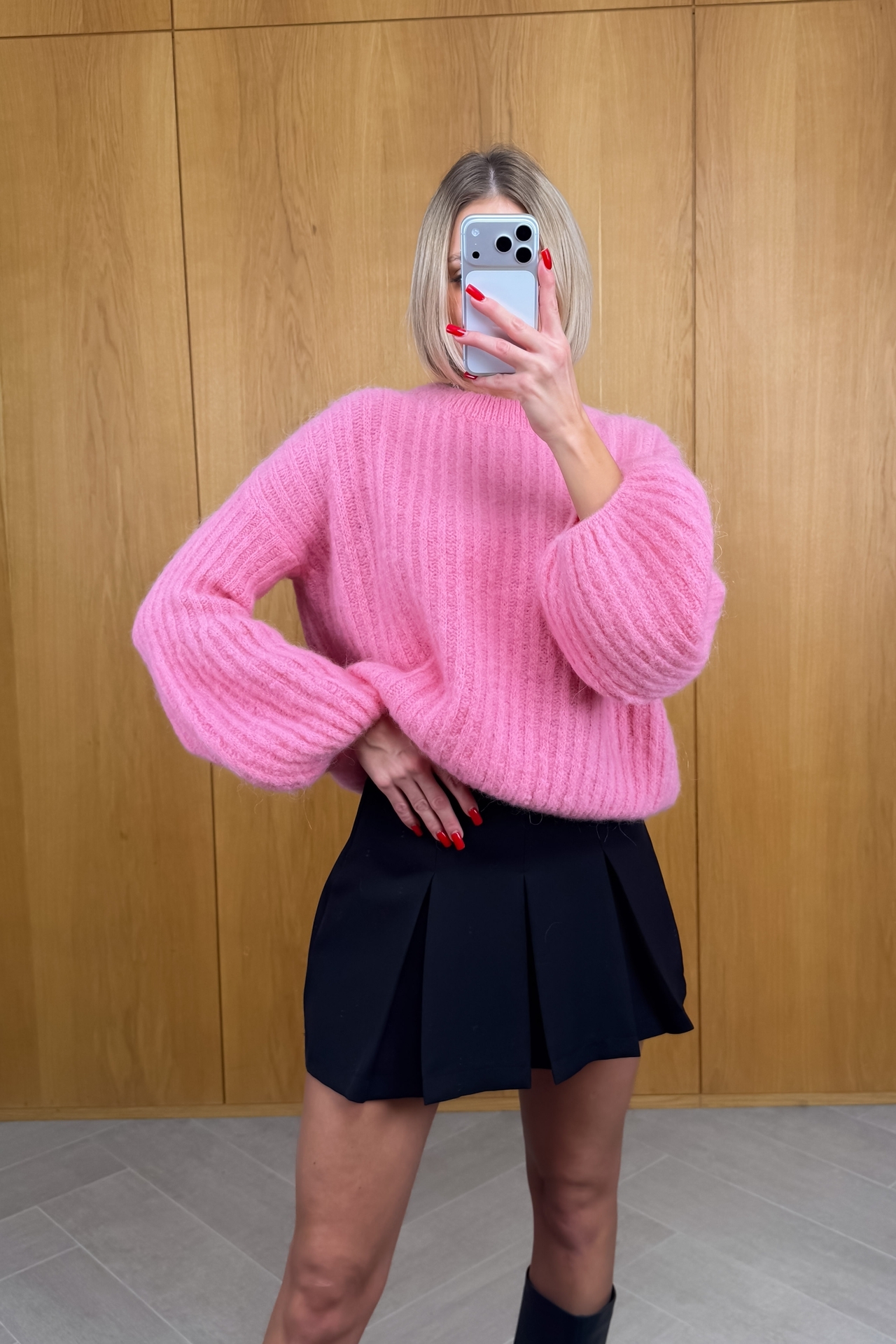 Sweter Różowy Enni 5