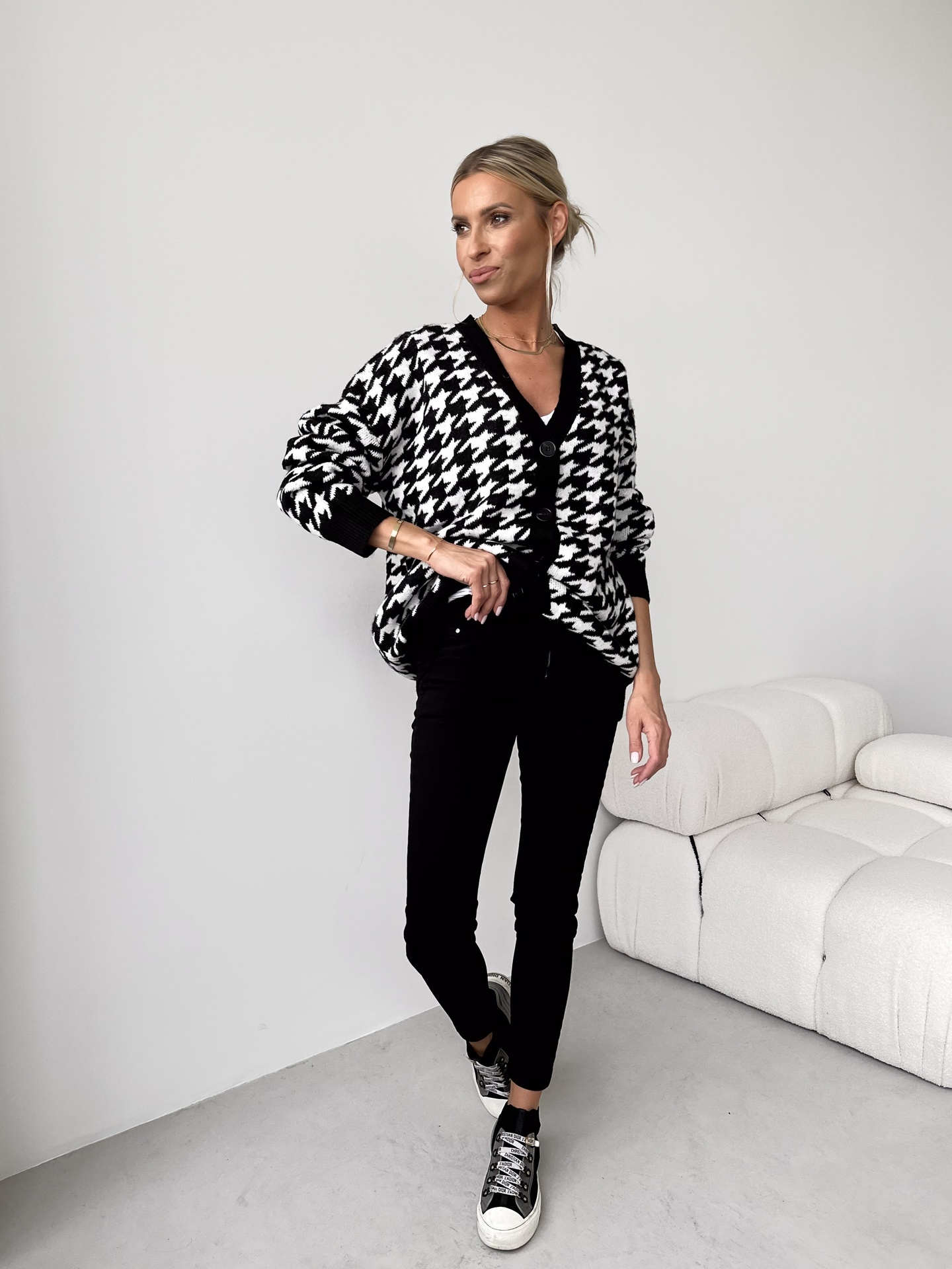 Sweter Aster Black&White