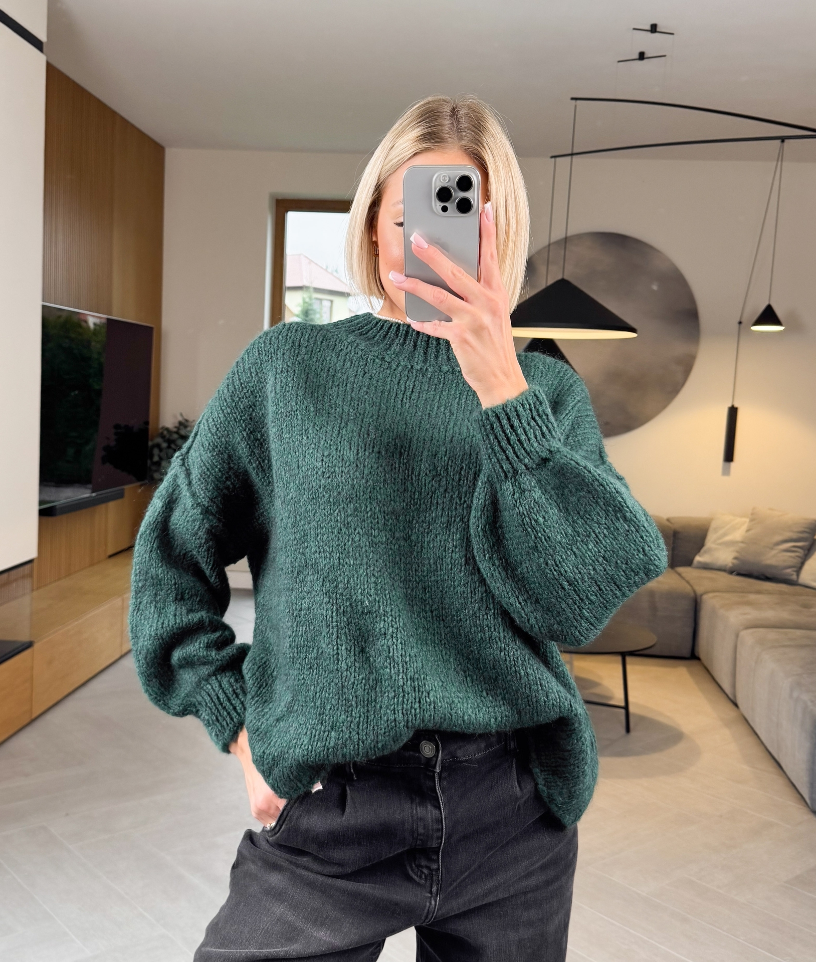 Sweter Zielony Emer 1