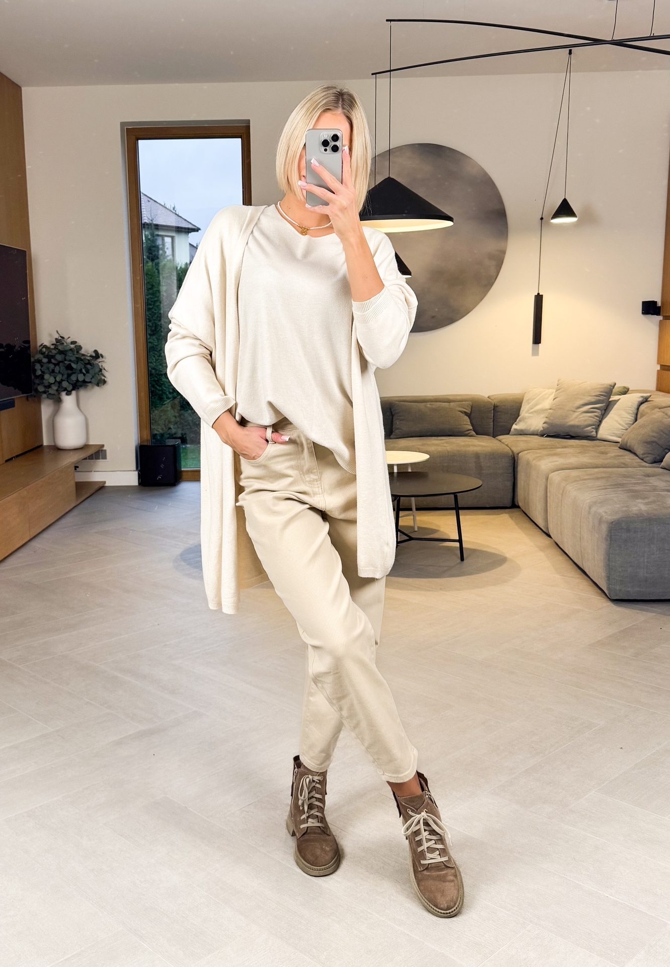 Kardigan Kremowy Soft 3