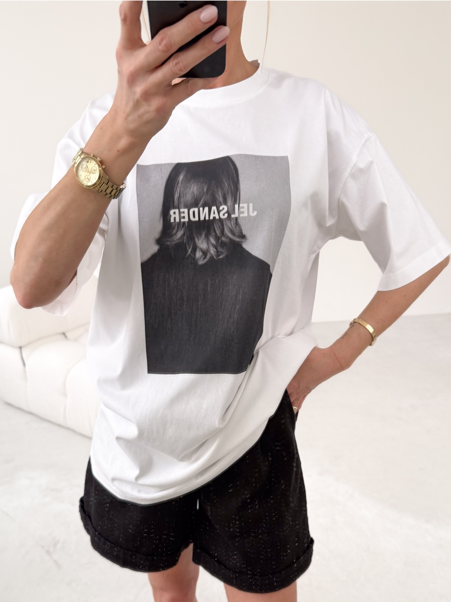 T-shirt Biały Sander 3