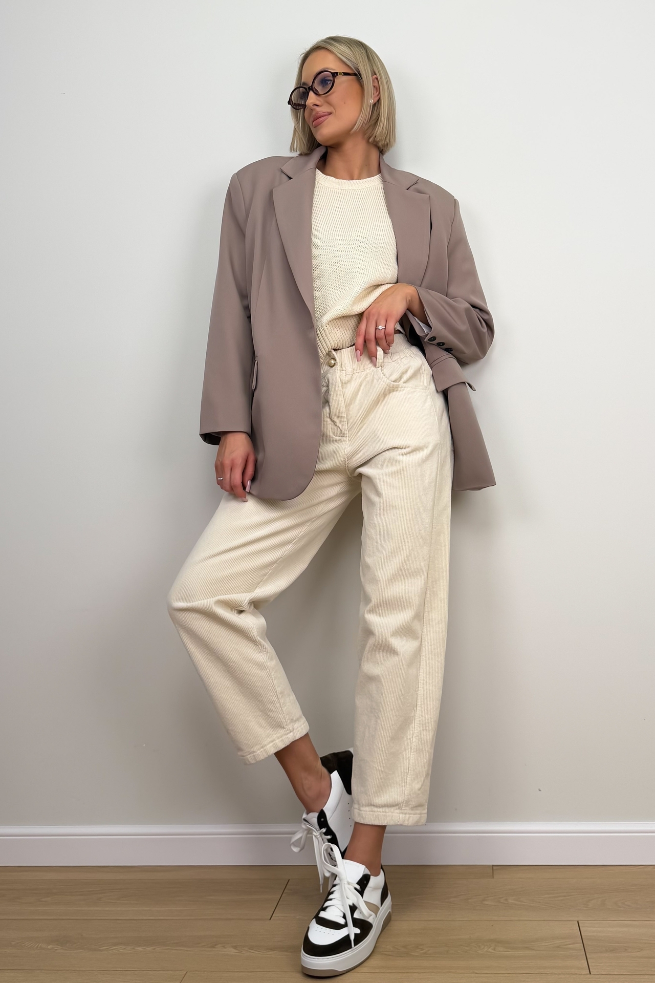 Marynarka Taupe Astan 2