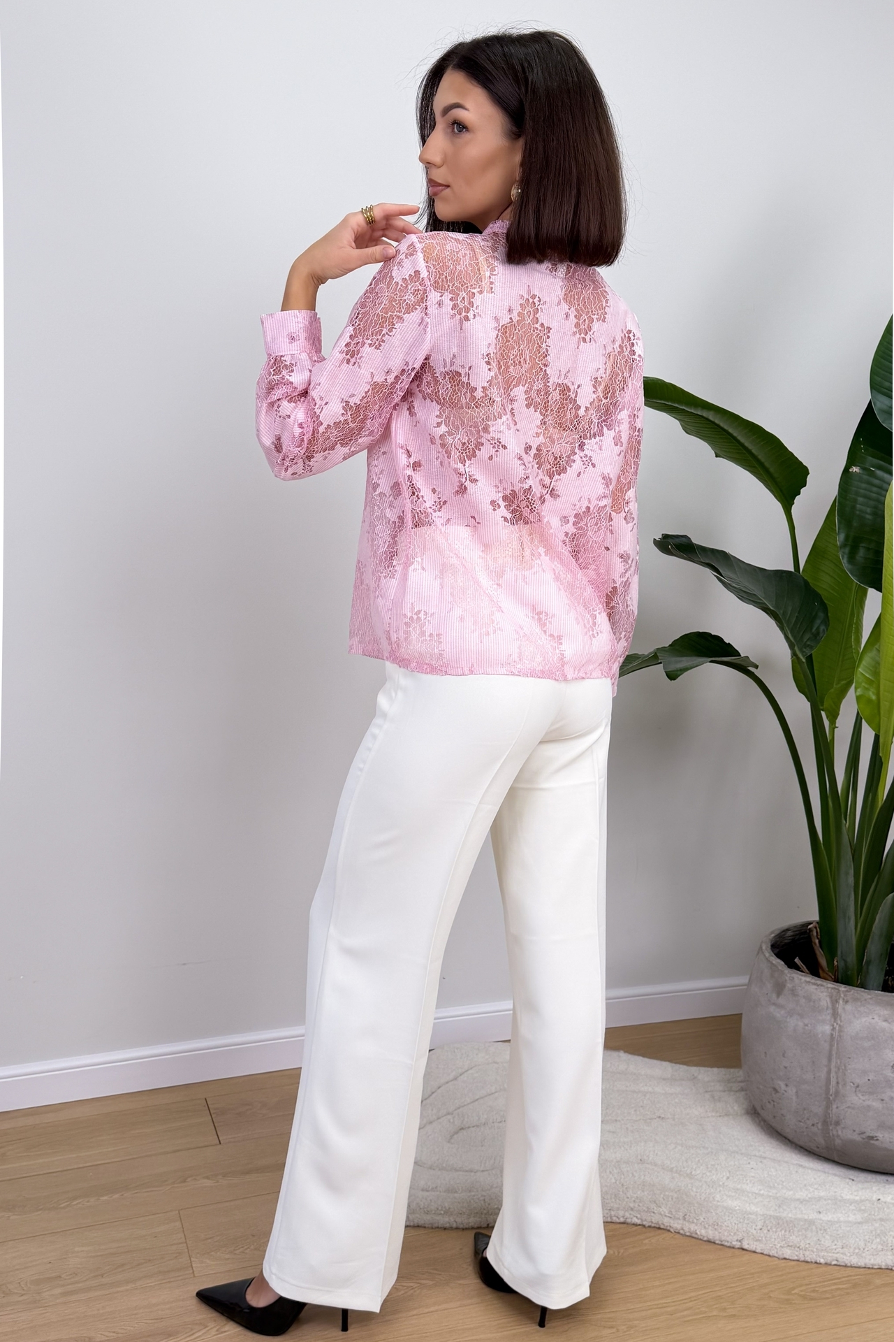 Koszula Różowa Linea 5