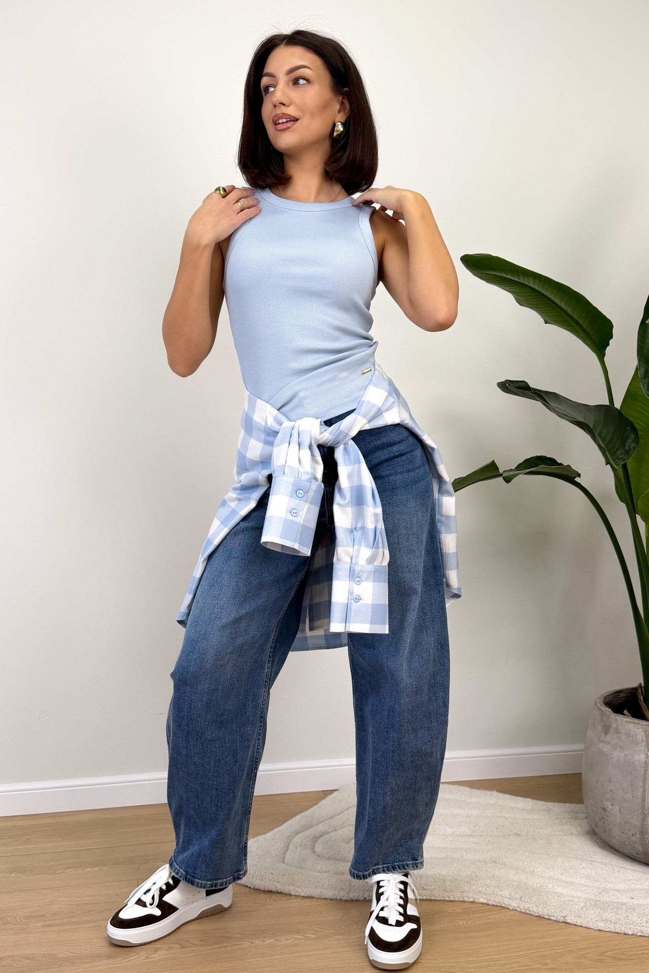 Koszulka Bokserka Niebieska Noti 2