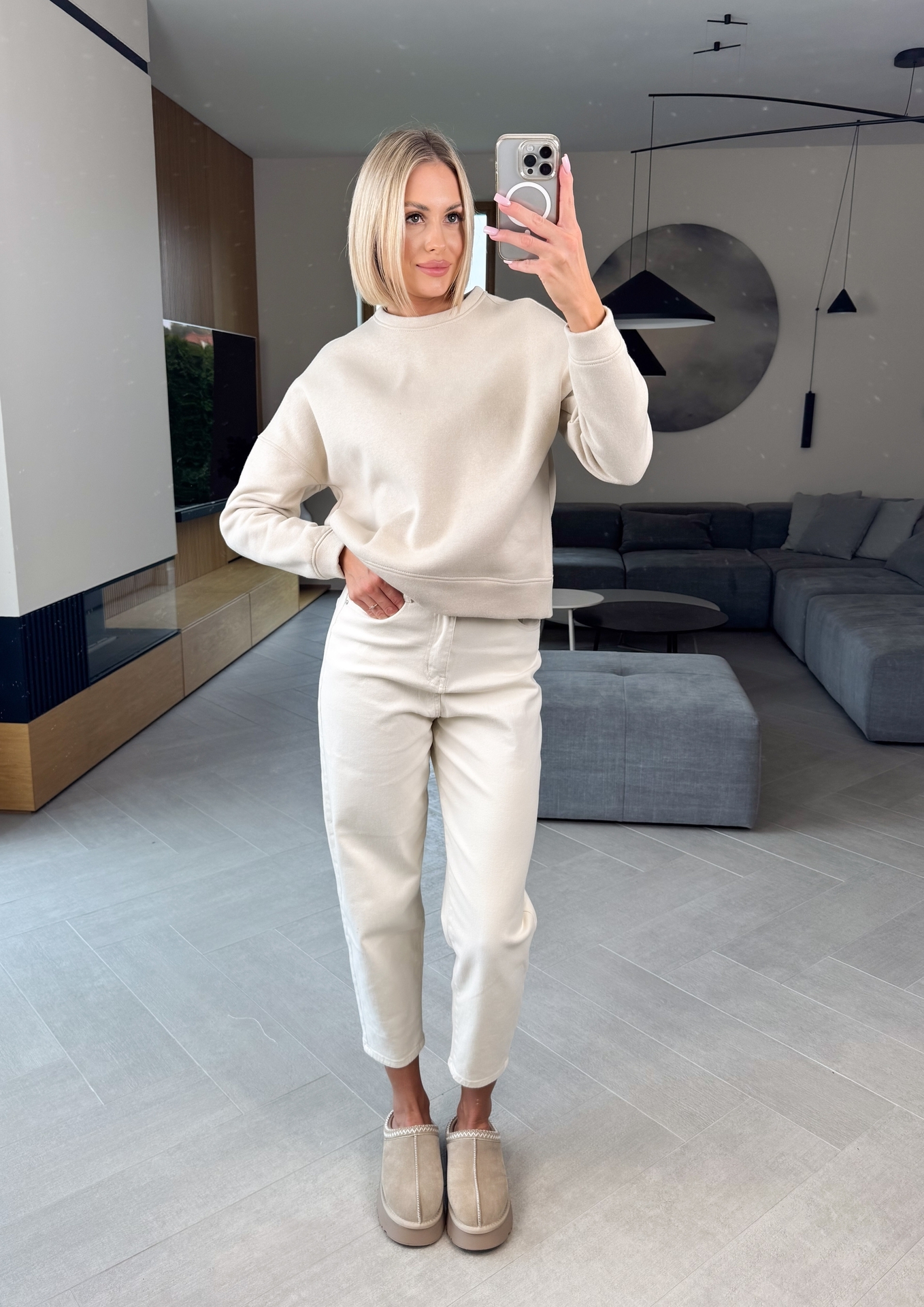 Bluza Beżowa Ocieplana Molto 4