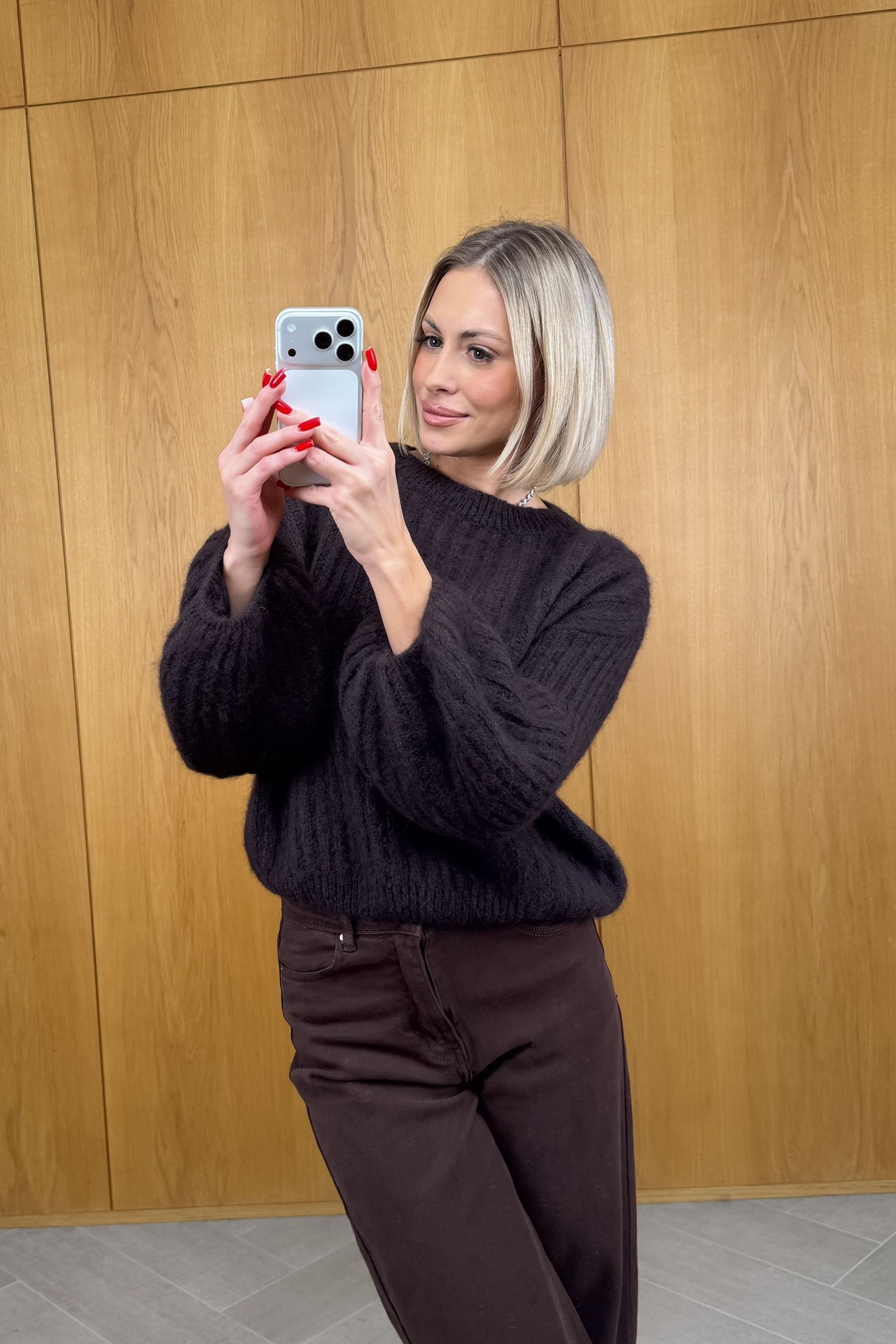 Sweter Brązowy Enni 2