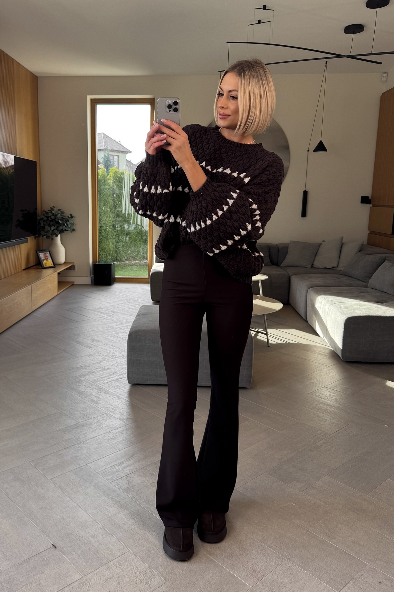 Sweter Brązowy Loop 4