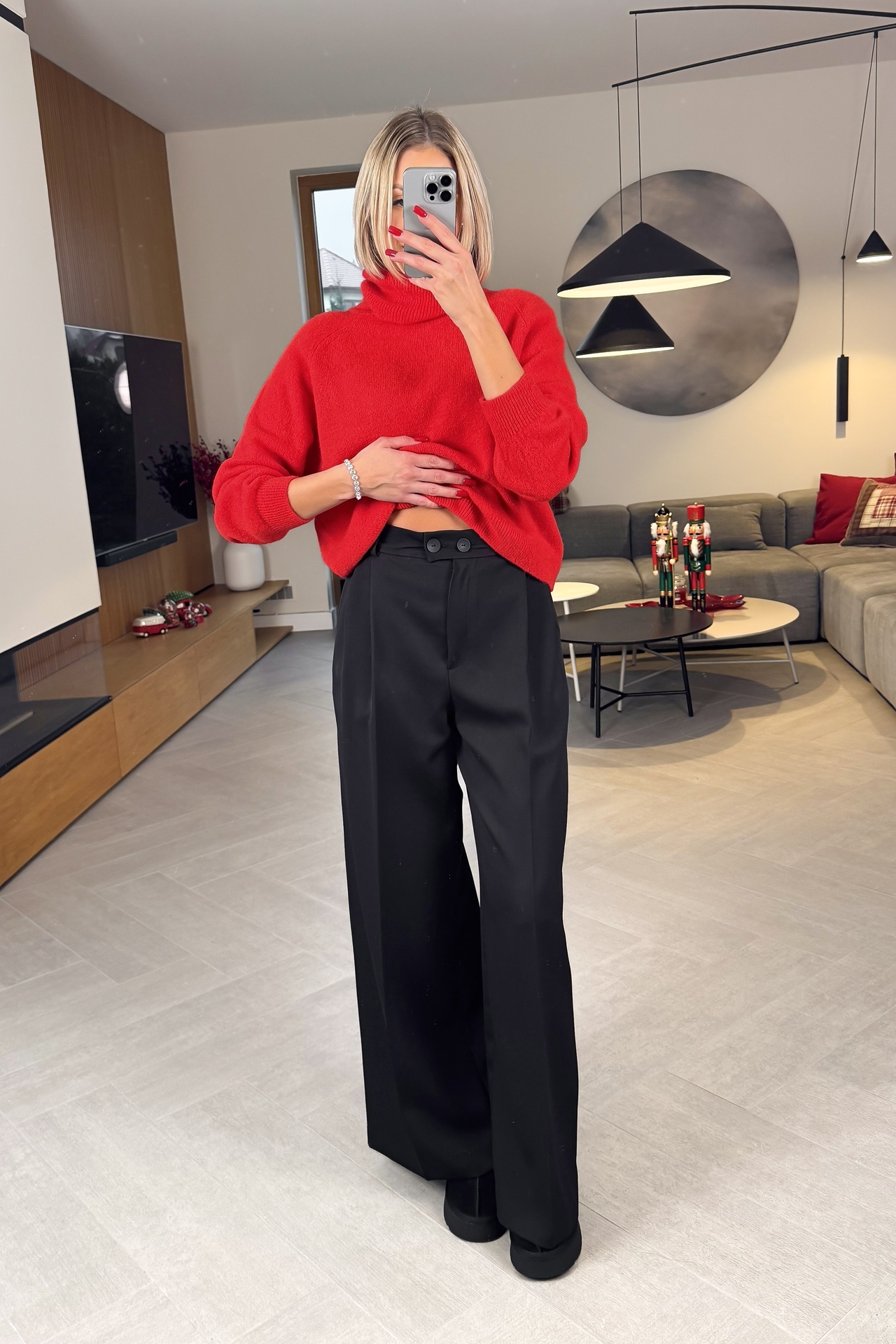 Spodnie Czarne Senar 4