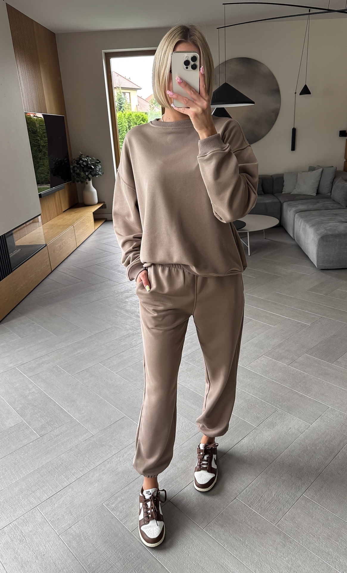 Komplet Taupe Light Baggy 3